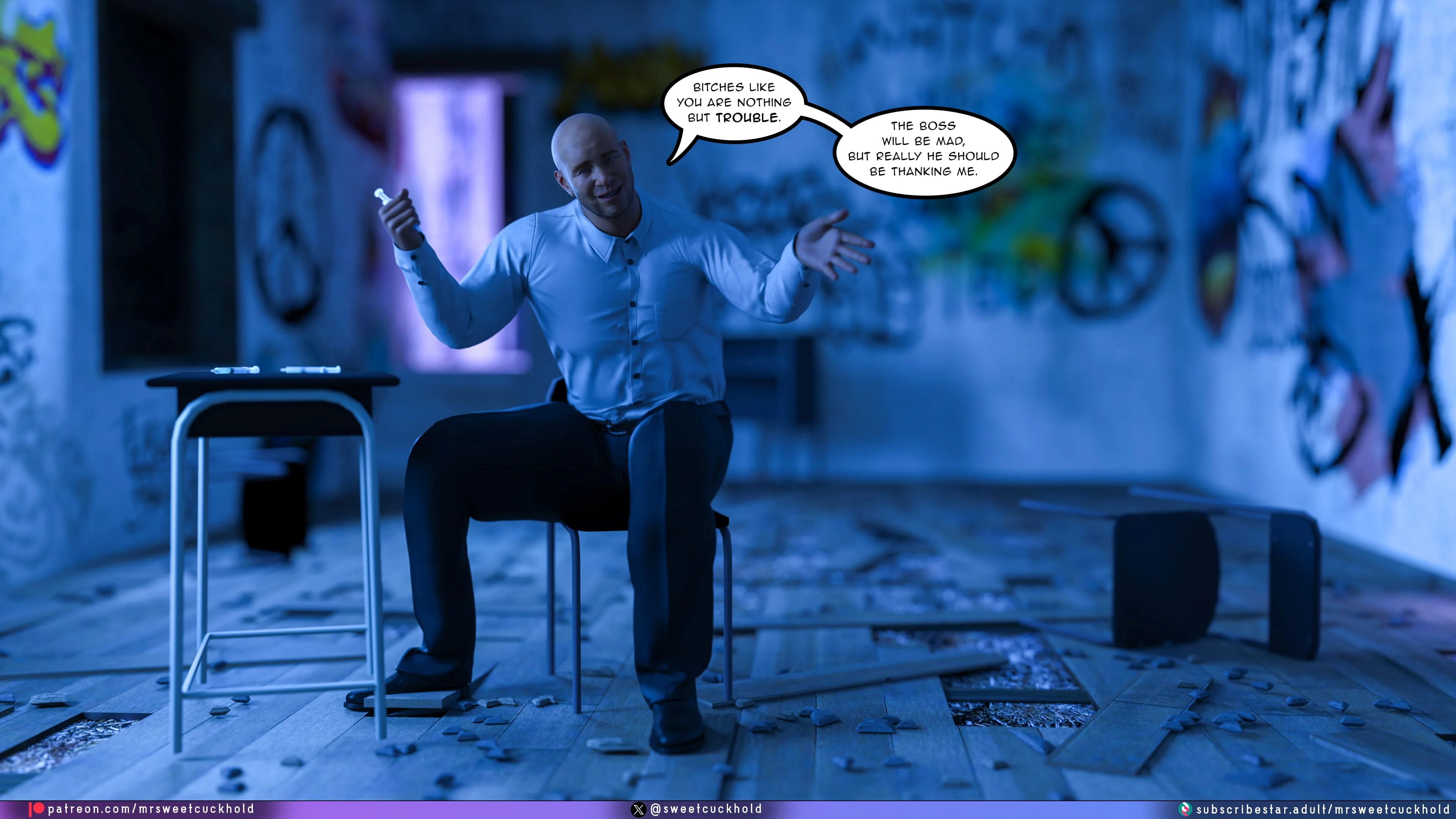 Undercover Betrayal [Mr.SweetCuckhold], Undercover Betrayal 10, page 40 of 131