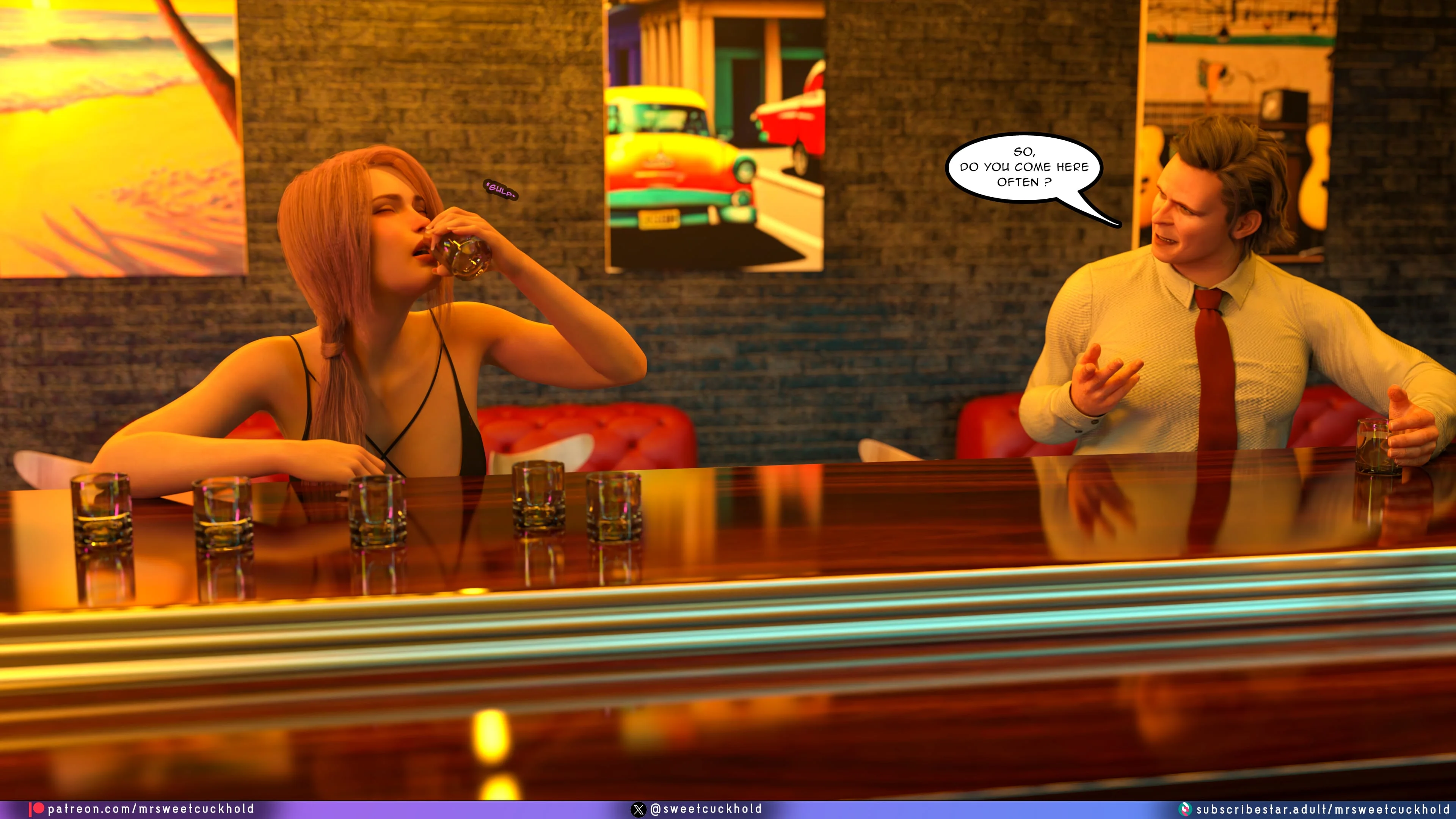 Undercover Betrayal [Mr.SweetCuckhold], Undercover Betrayal 9, page 160 of 264