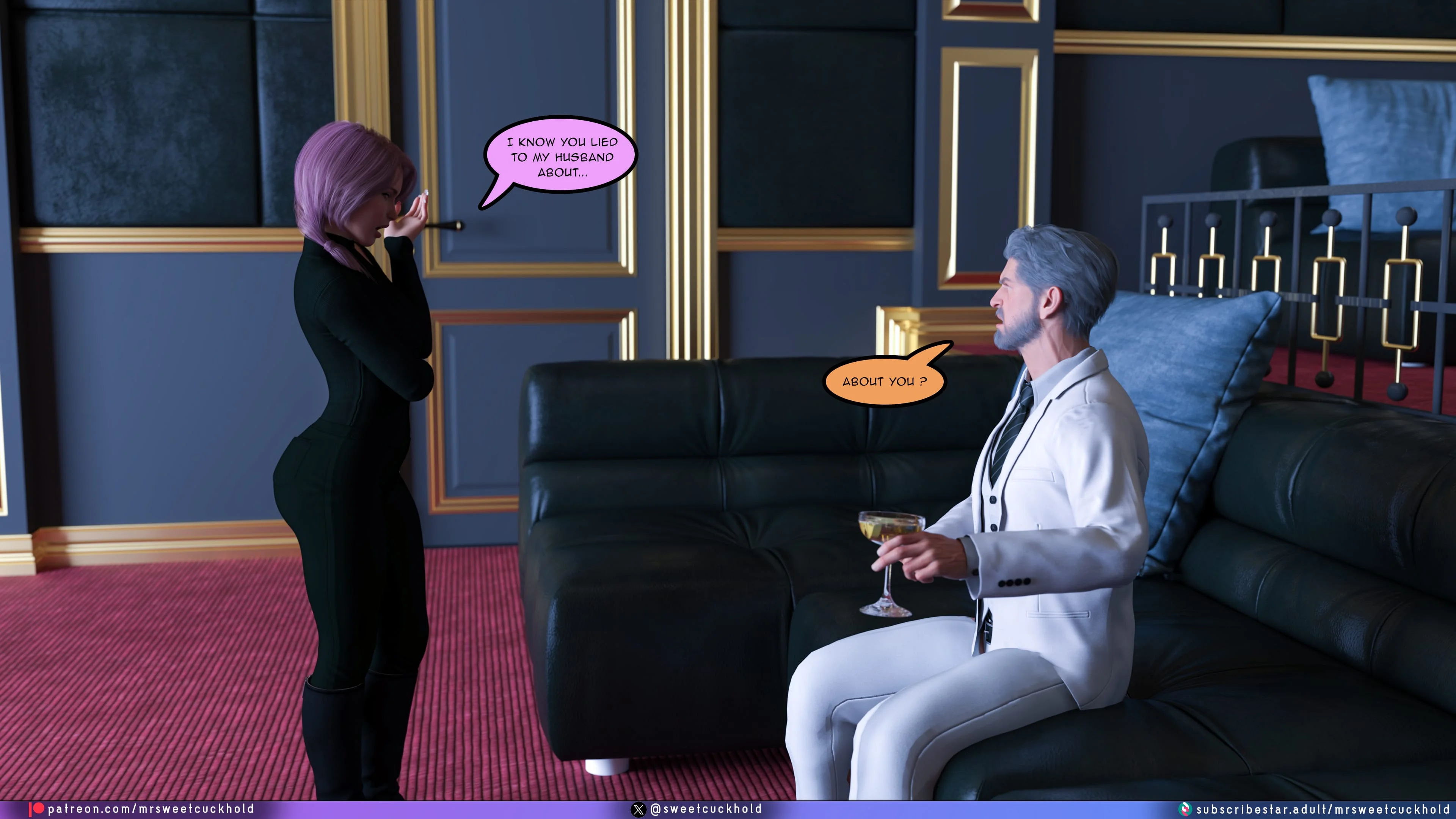 Undercover Betrayal [Mr.SweetCuckhold], Undercover Betrayal 9, page 81 of 264