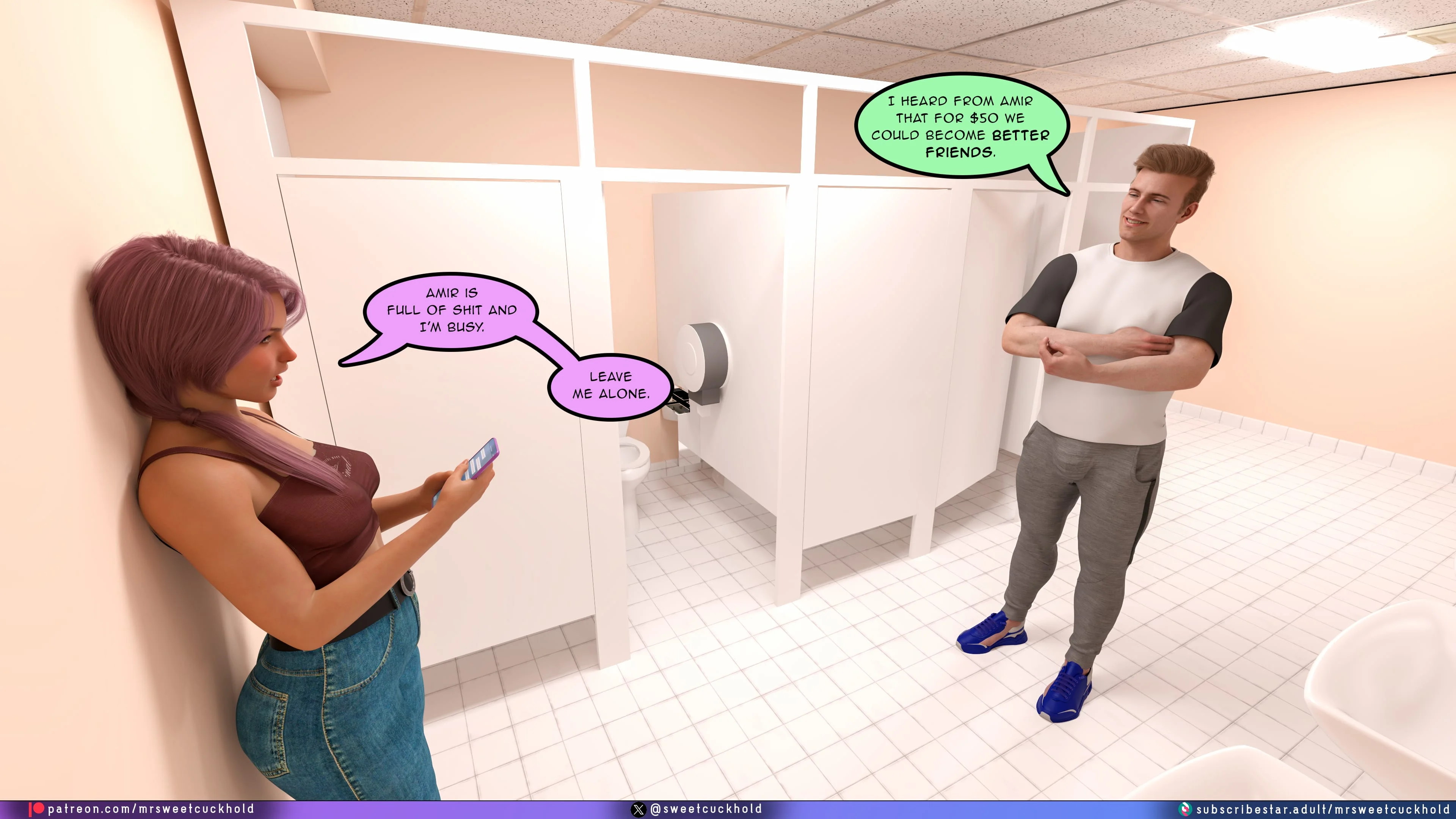Undercover Betrayal [Mr.SweetCuckhold], Undercover Betrayal 8, page 138 of 356