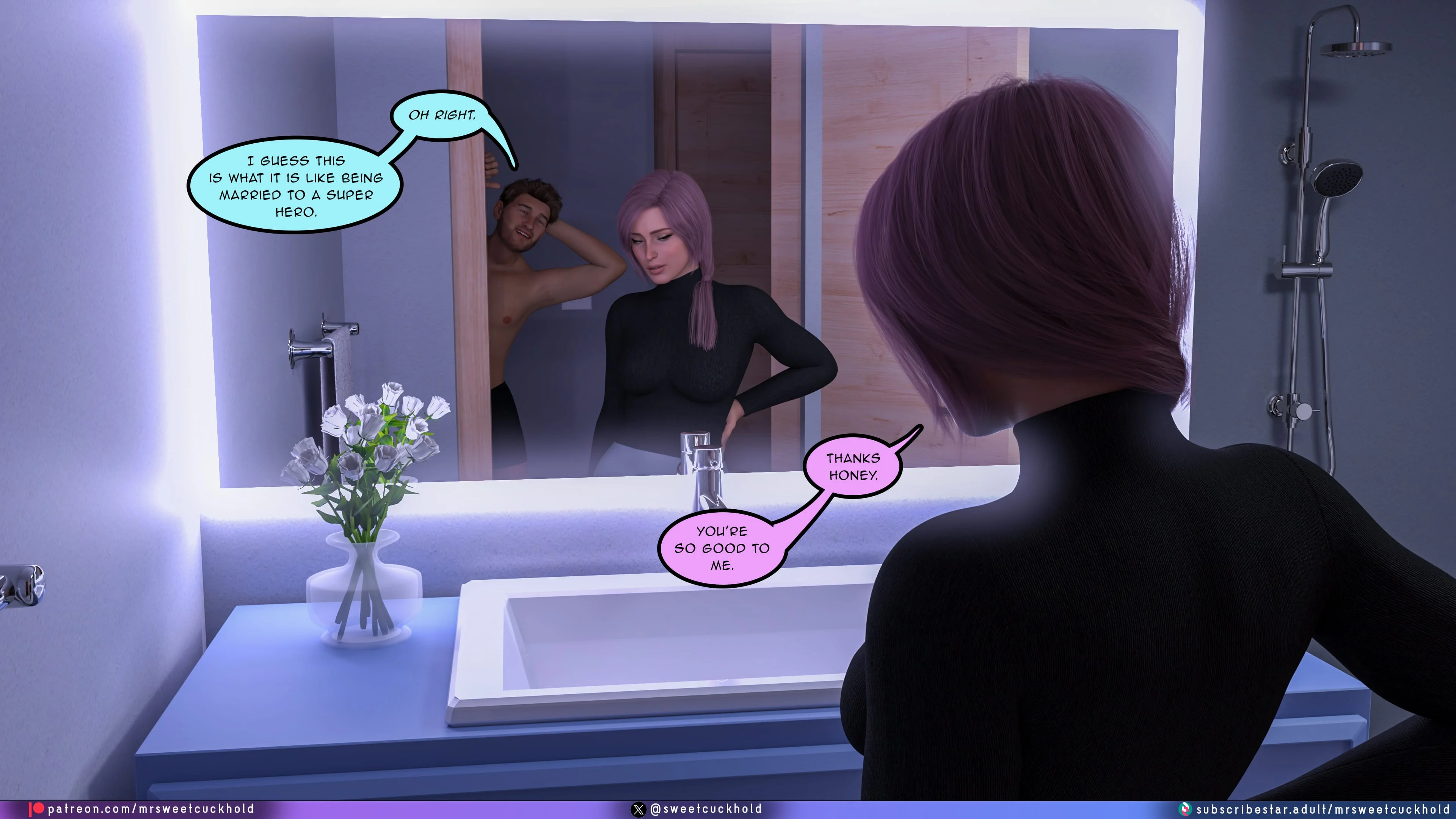 Undercover Betrayal [Mr.SweetCuckhold], Undercover Betrayal 8, page 186 of 356
