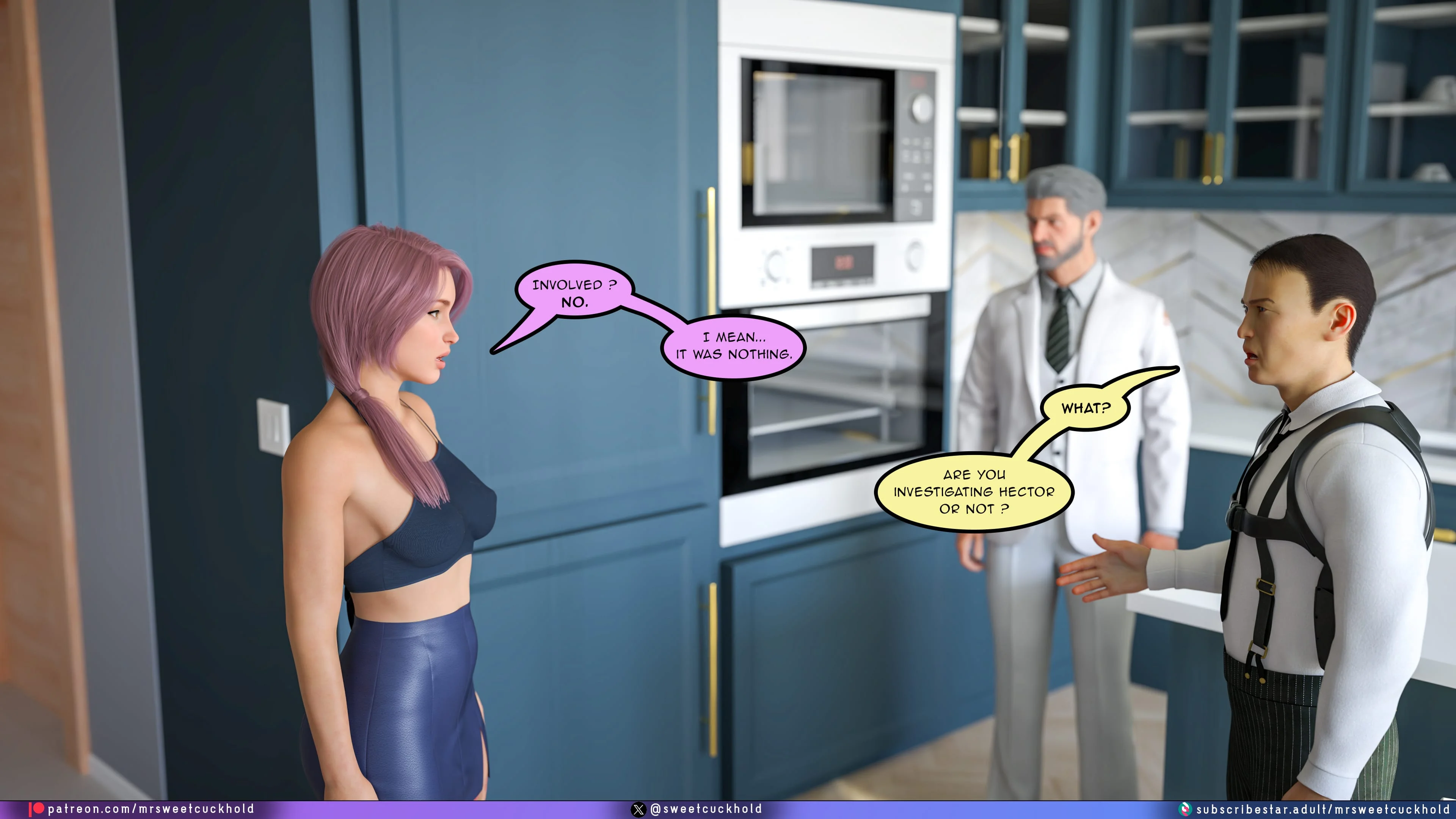 Undercover Betrayal [Mr.SweetCuckhold], Undercover Betrayal 8, page 35 of 356