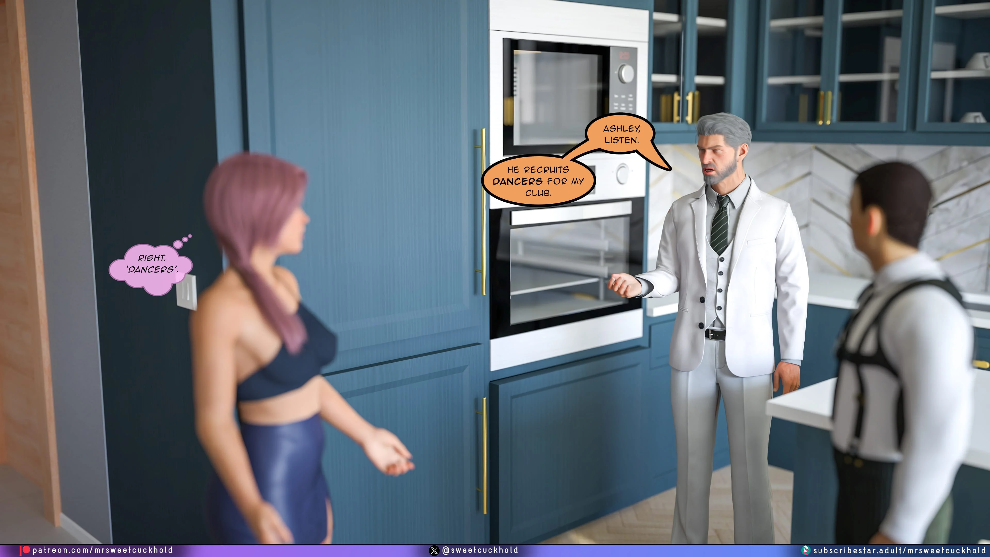 Undercover Betrayal [Mr.SweetCuckhold], Undercover Betrayal 8, page 37 of 356