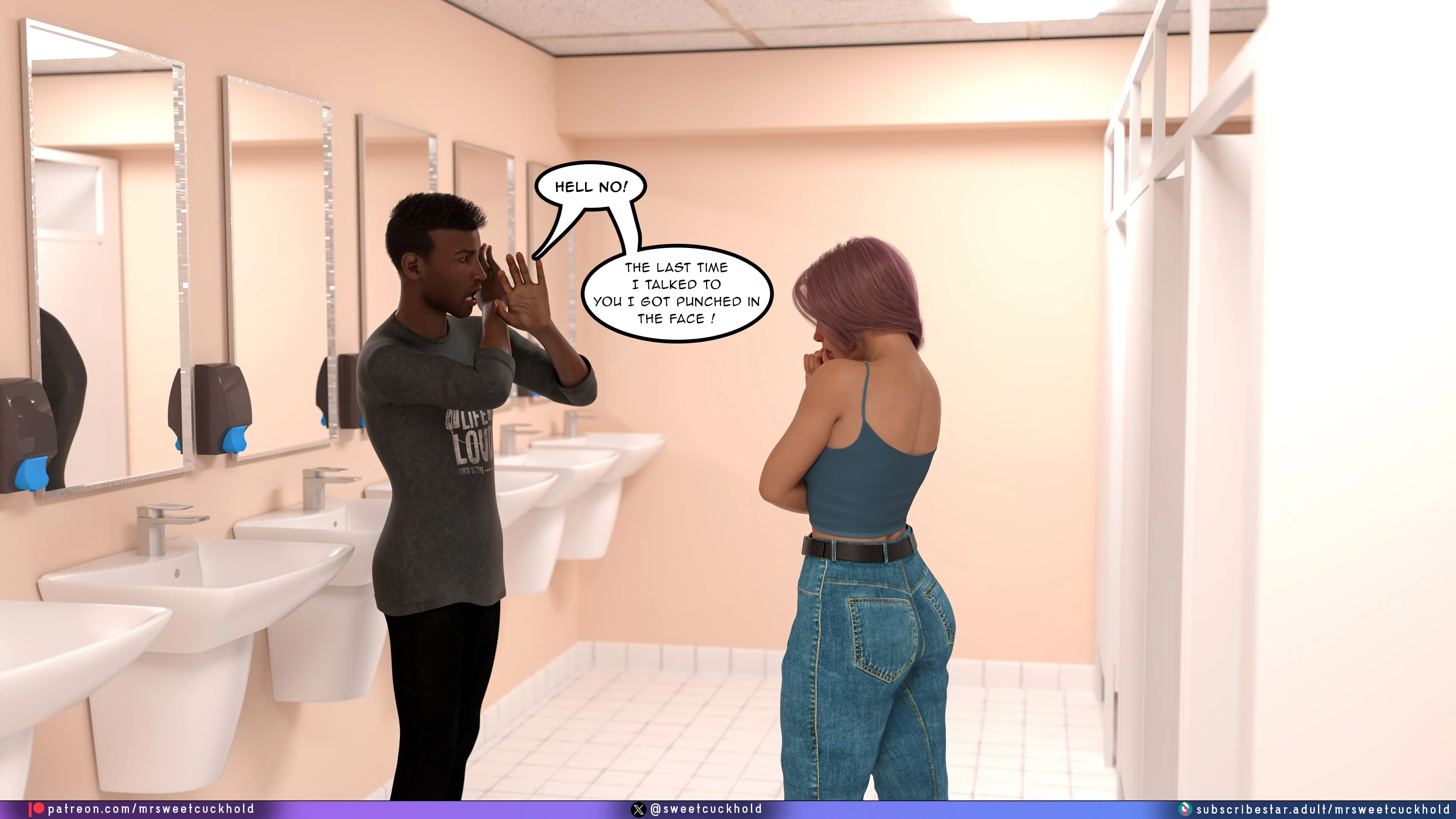 Undercover Betrayal [Mr.SweetCuckhold], Undercover Betrayal 8, page 76 of 356