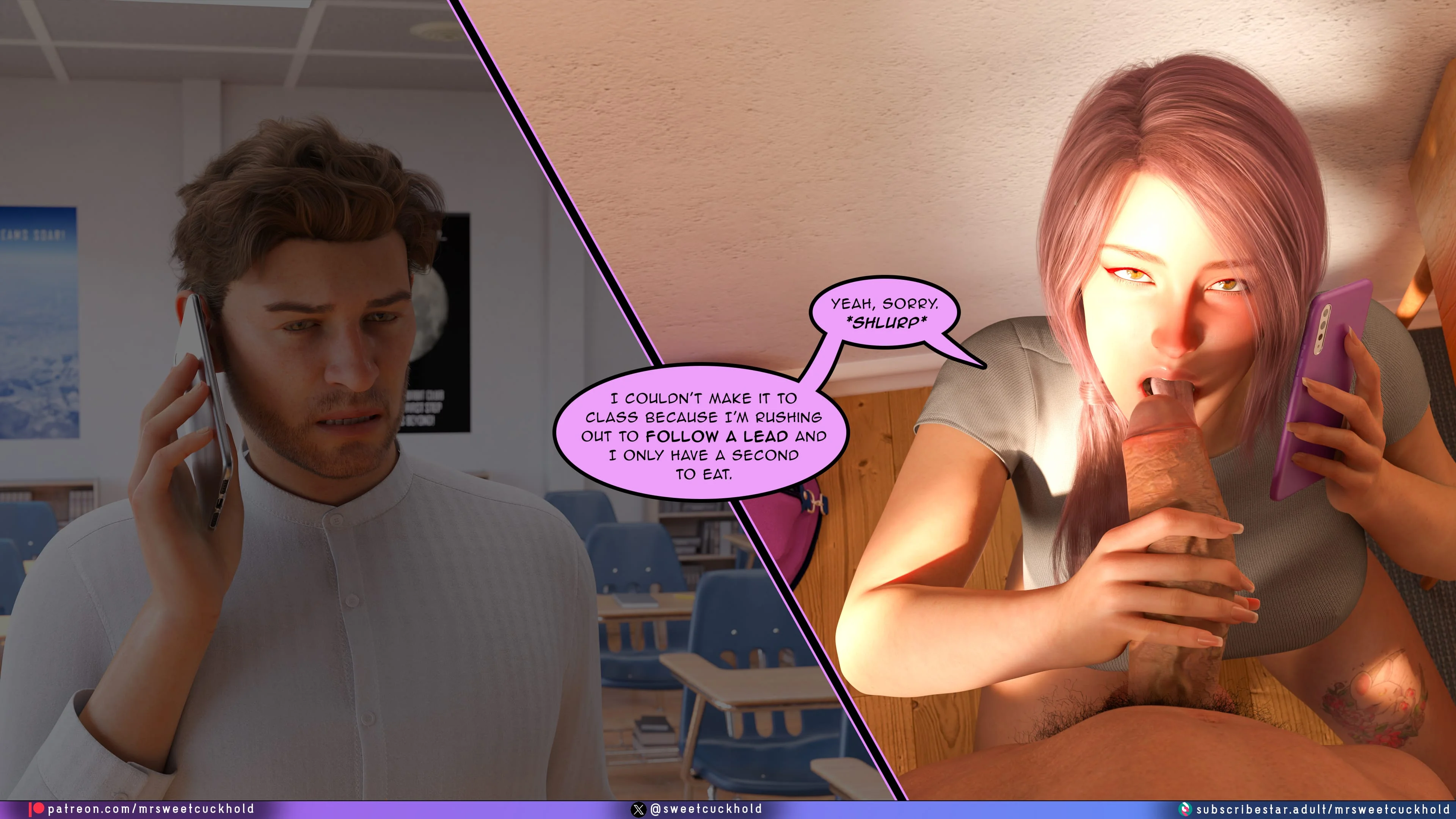 Undercover Betrayal [Mr.SweetCuckhold], Undercover Betrayal 7, page 55 of 267