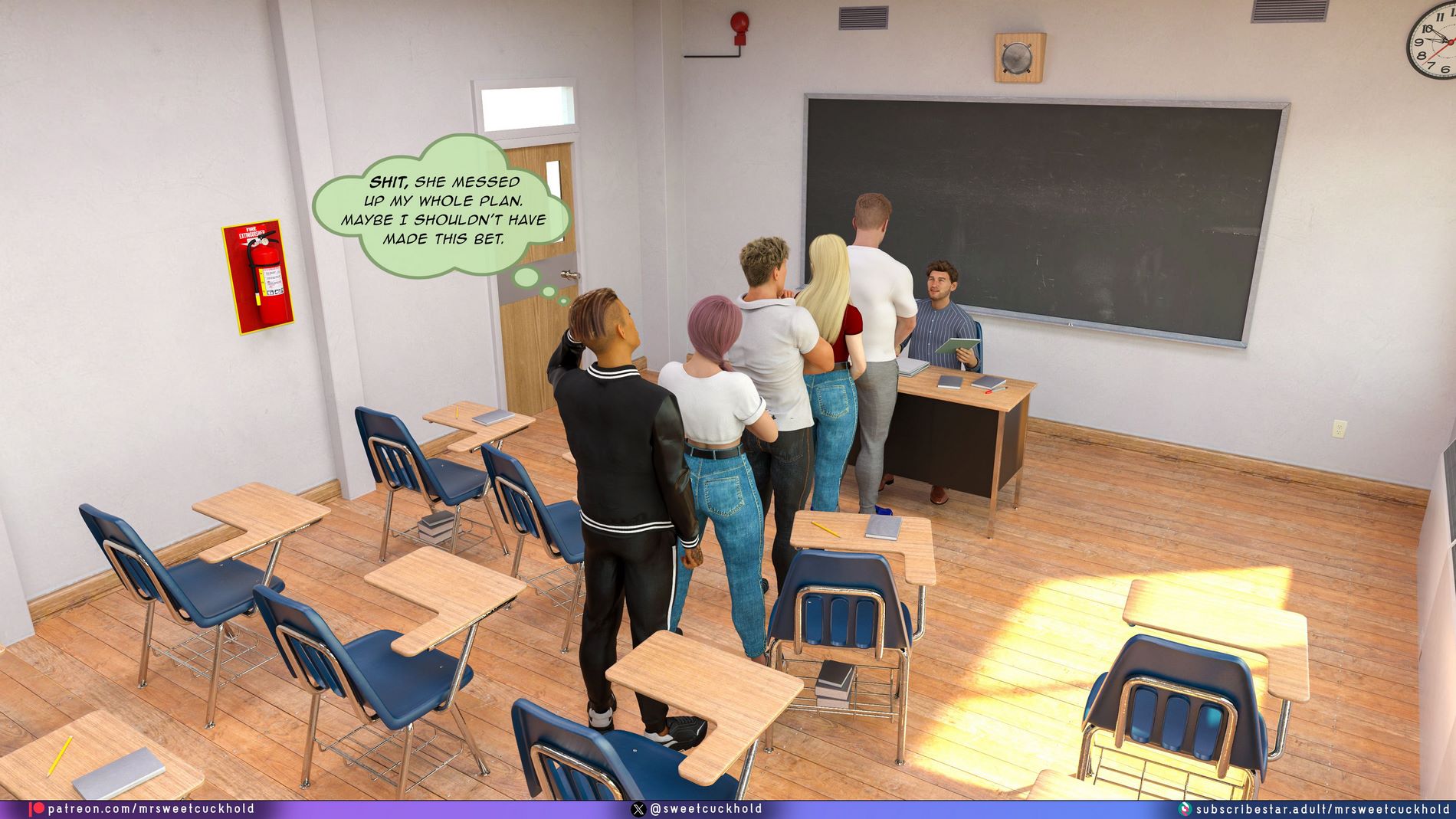 Undercover Betrayal [Mr.SweetCuckhold], Undercover Betrayal 5, page 58 of 101