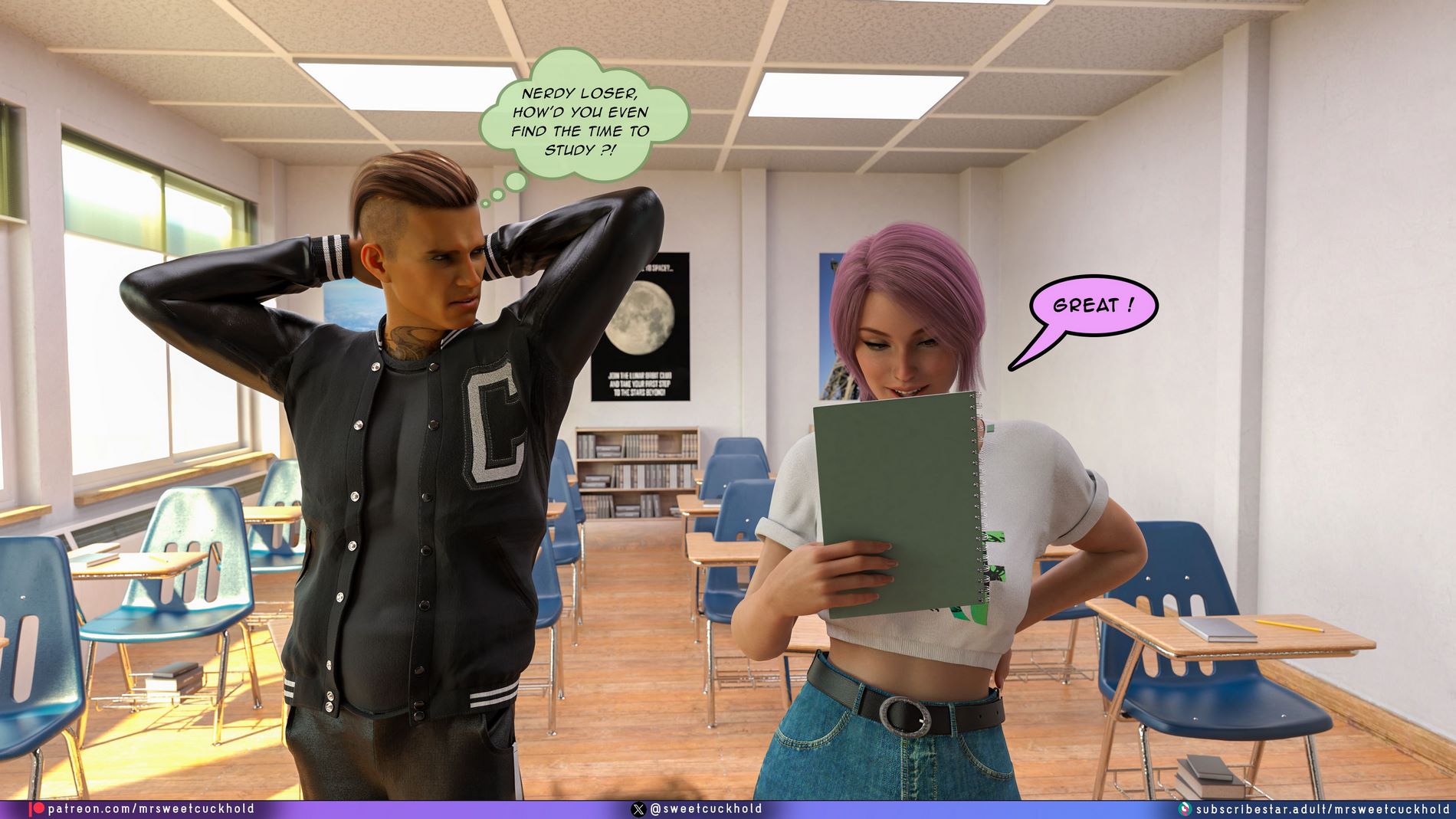Undercover Betrayal [Mr.SweetCuckhold], Undercover Betrayal 5, page 64 of 101