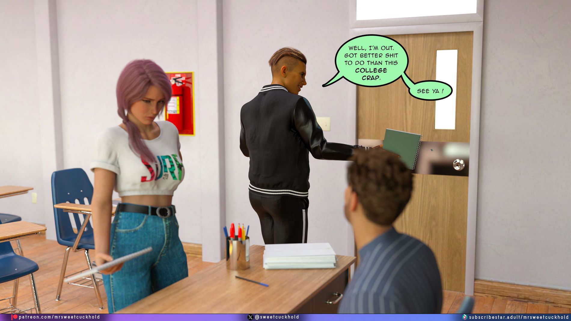 Undercover Betrayal [Mr.SweetCuckhold], Undercover Betrayal 5, page 69 of 101