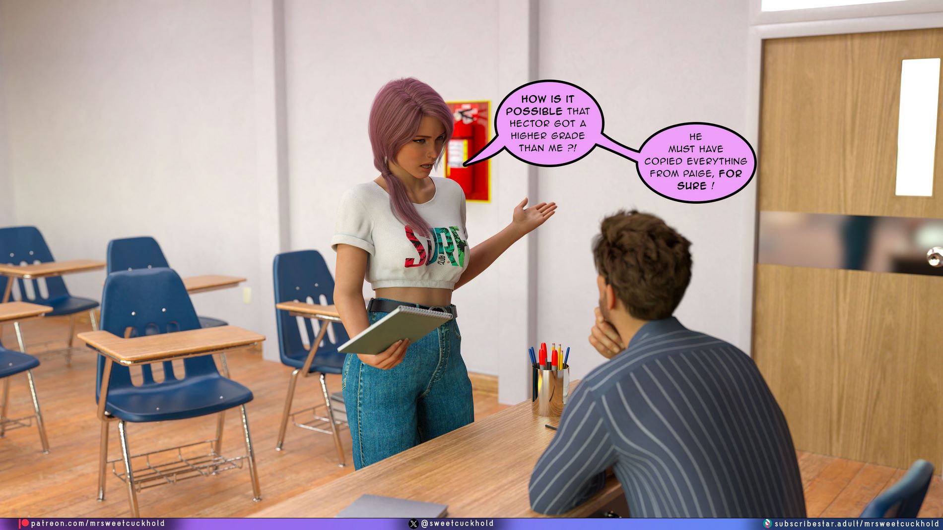 Undercover Betrayal [Mr.SweetCuckhold], Undercover Betrayal 5, page 72 of 101