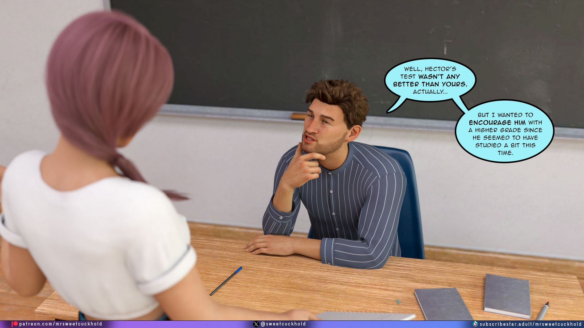 Undercover Betrayal [Mr.SweetCuckhold], Undercover Betrayal 5, page 73 of 101