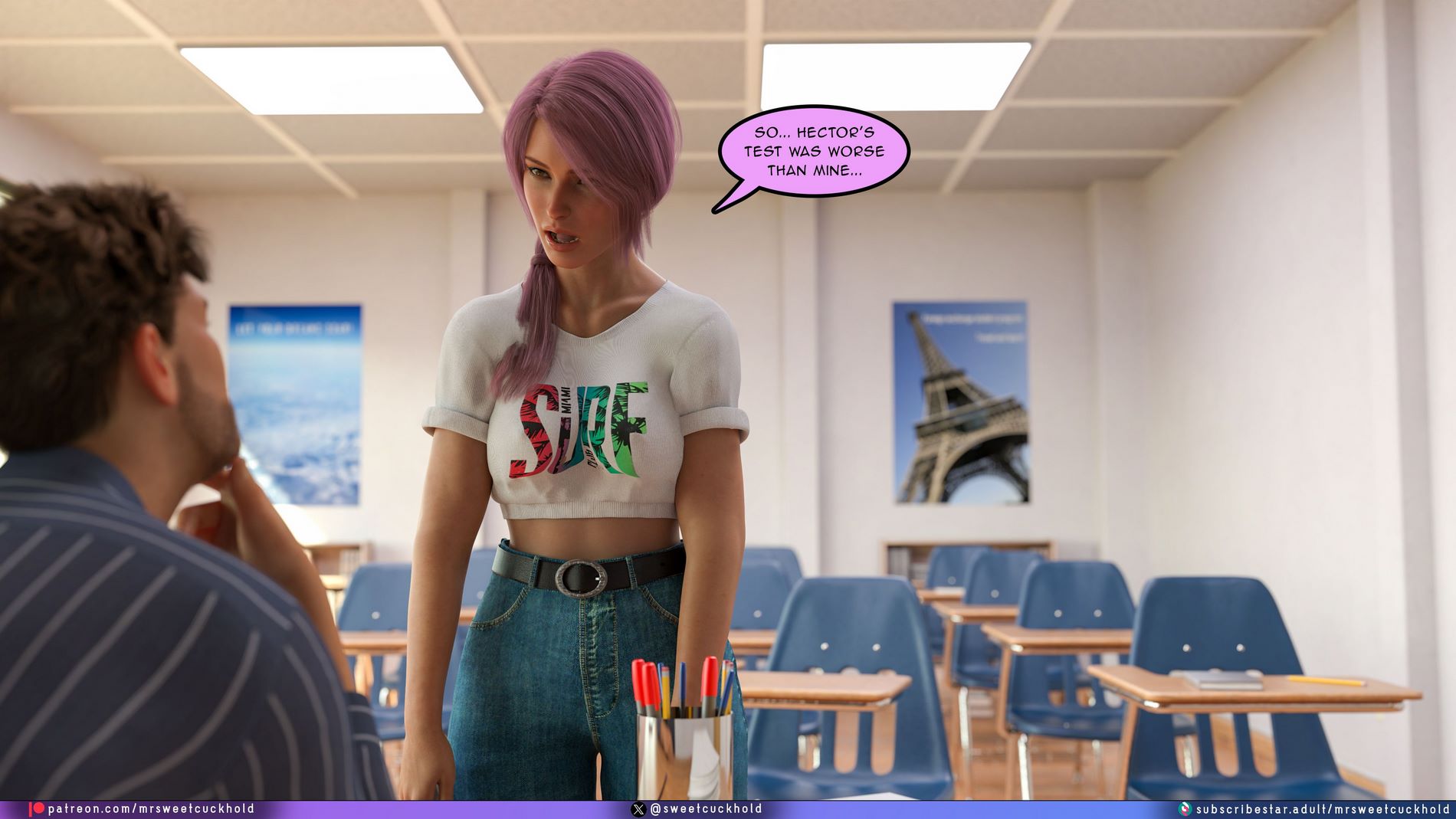 Undercover Betrayal [Mr.SweetCuckhold], Undercover Betrayal 5, page 74 of 101