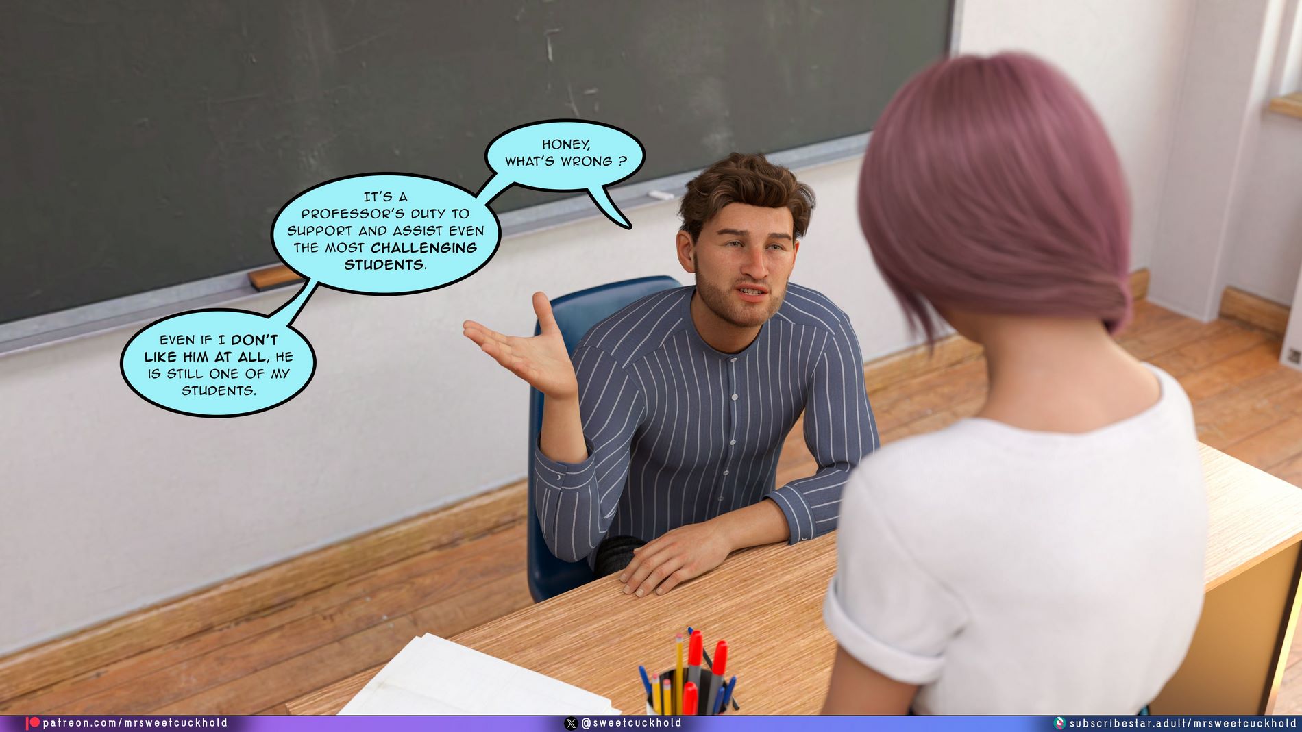 Undercover Betrayal [Mr.SweetCuckhold], Undercover Betrayal 5, page 75 of 101