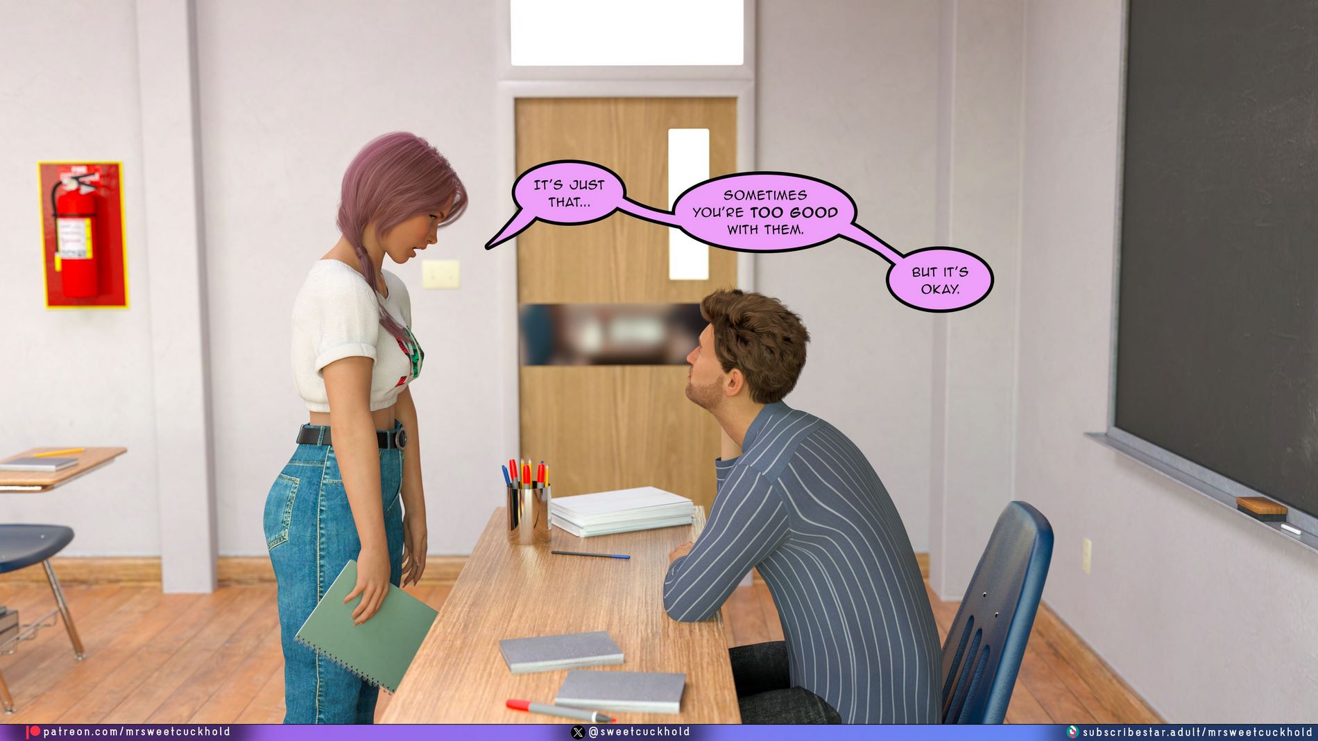 Undercover Betrayal [Mr.SweetCuckhold], Undercover Betrayal 5, page 76 of 101