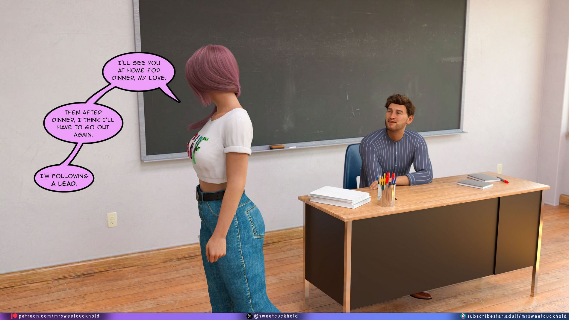 Undercover Betrayal [Mr.SweetCuckhold], Undercover Betrayal 5, page 77 of 101