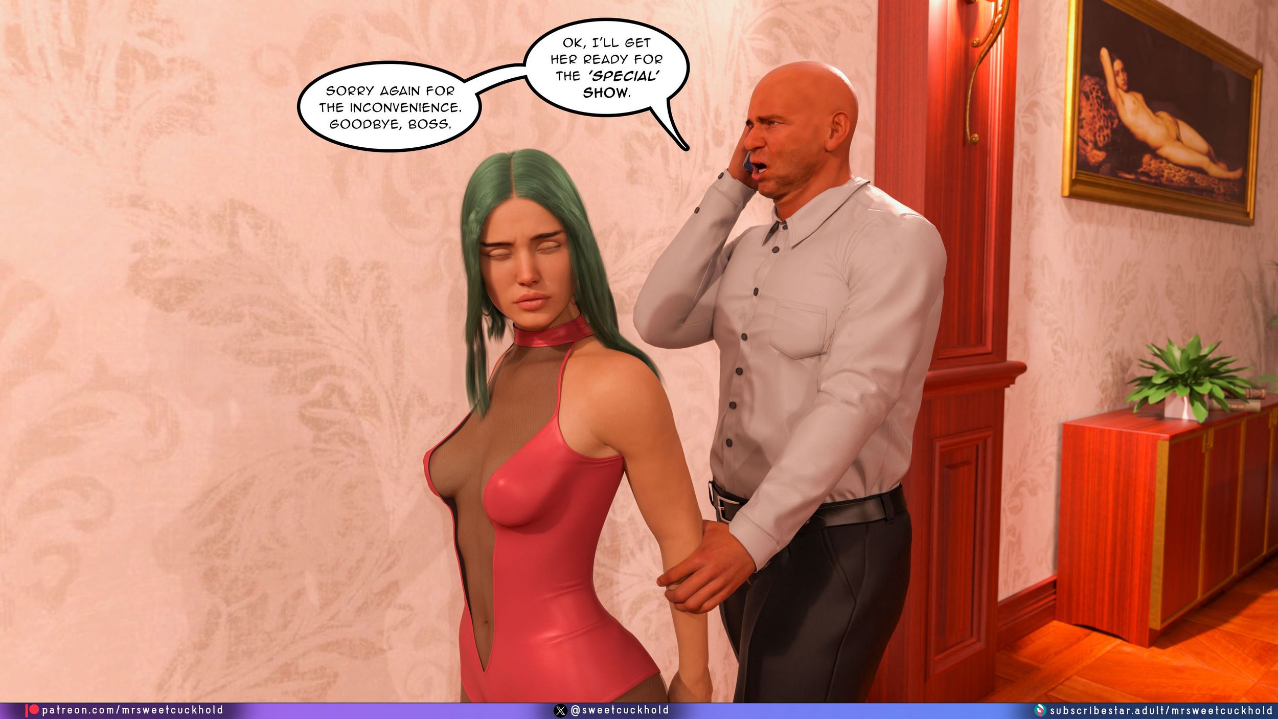 Undercover Betrayal [Mr.SweetCuckhold], Undercover Betrayal 4, page 165 of 178