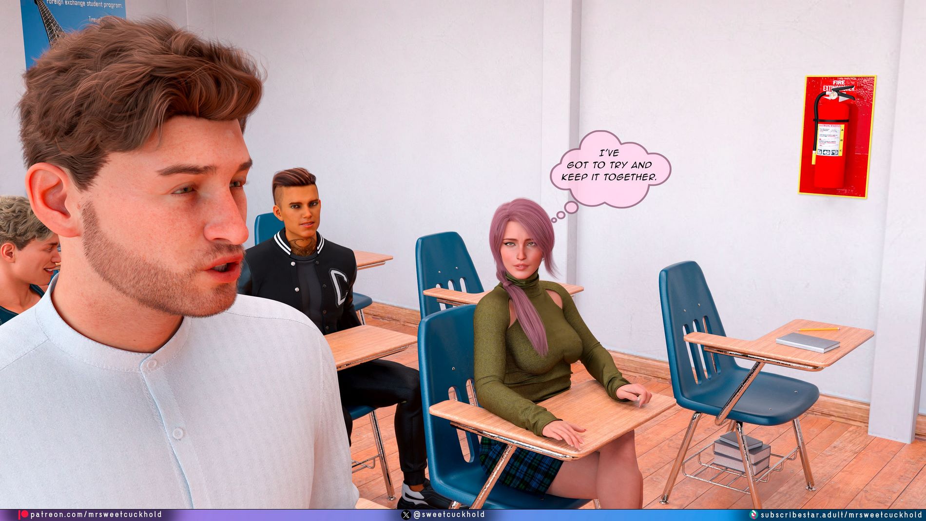 Undercover Betrayal [Mr.SweetCuckhold], Undercover Betrayal 3, page 51 of 140
