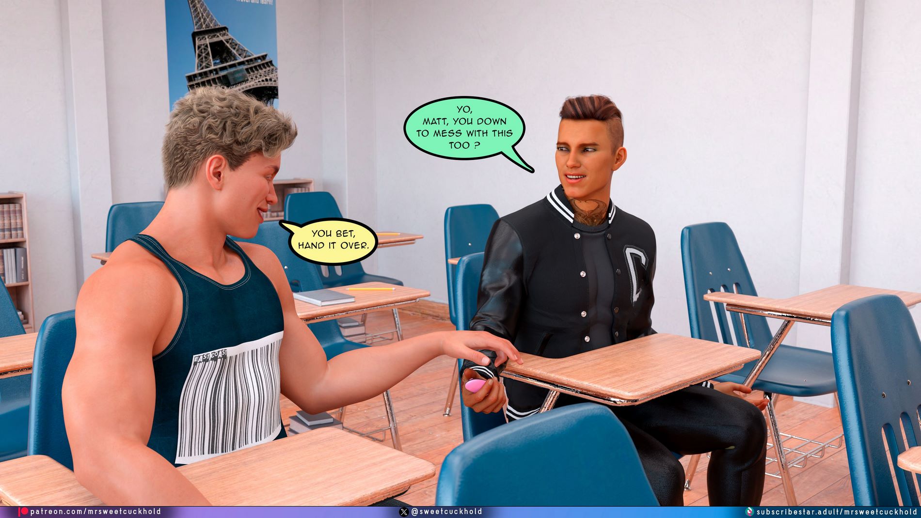 Undercover Betrayal [Mr.SweetCuckhold], Undercover Betrayal 3, page 52 of 140