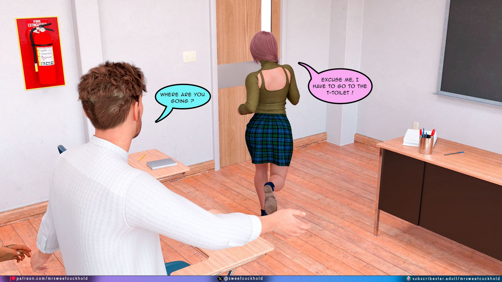 Undercover Betrayal [Mr.SweetCuckhold], Undercover Betrayal 3, page 67 of 140