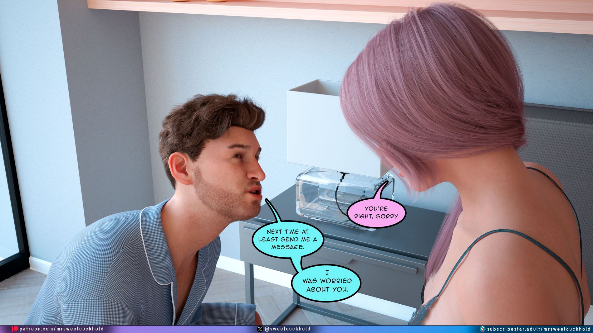 Undercover Betrayal [Mr.SweetCuckhold], Undercover Betrayal 3, page 8 of 140