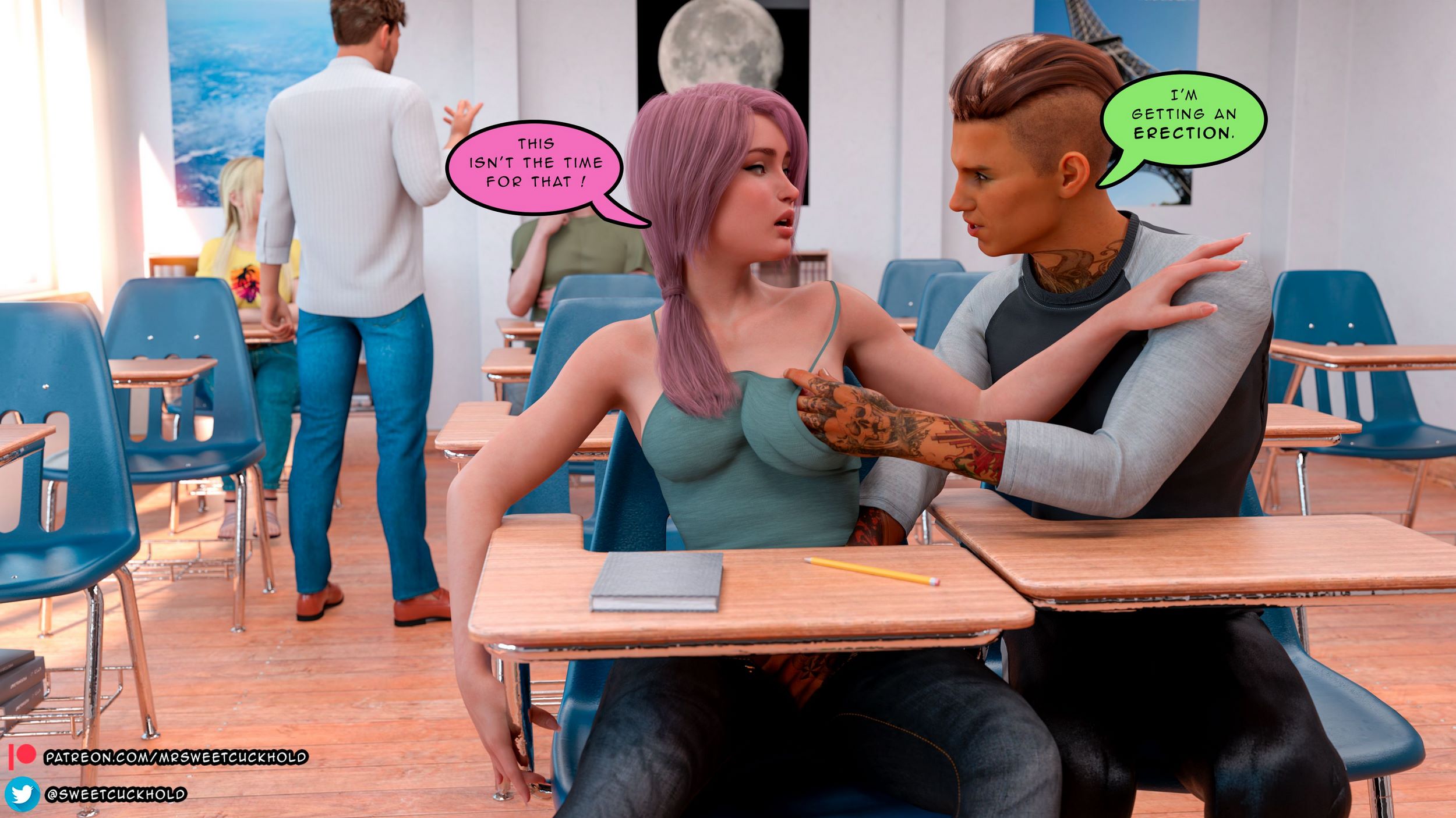 Undercover Betrayal [Mr.SweetCuckhold], Undercover Betrayal 2, page 20 of 140