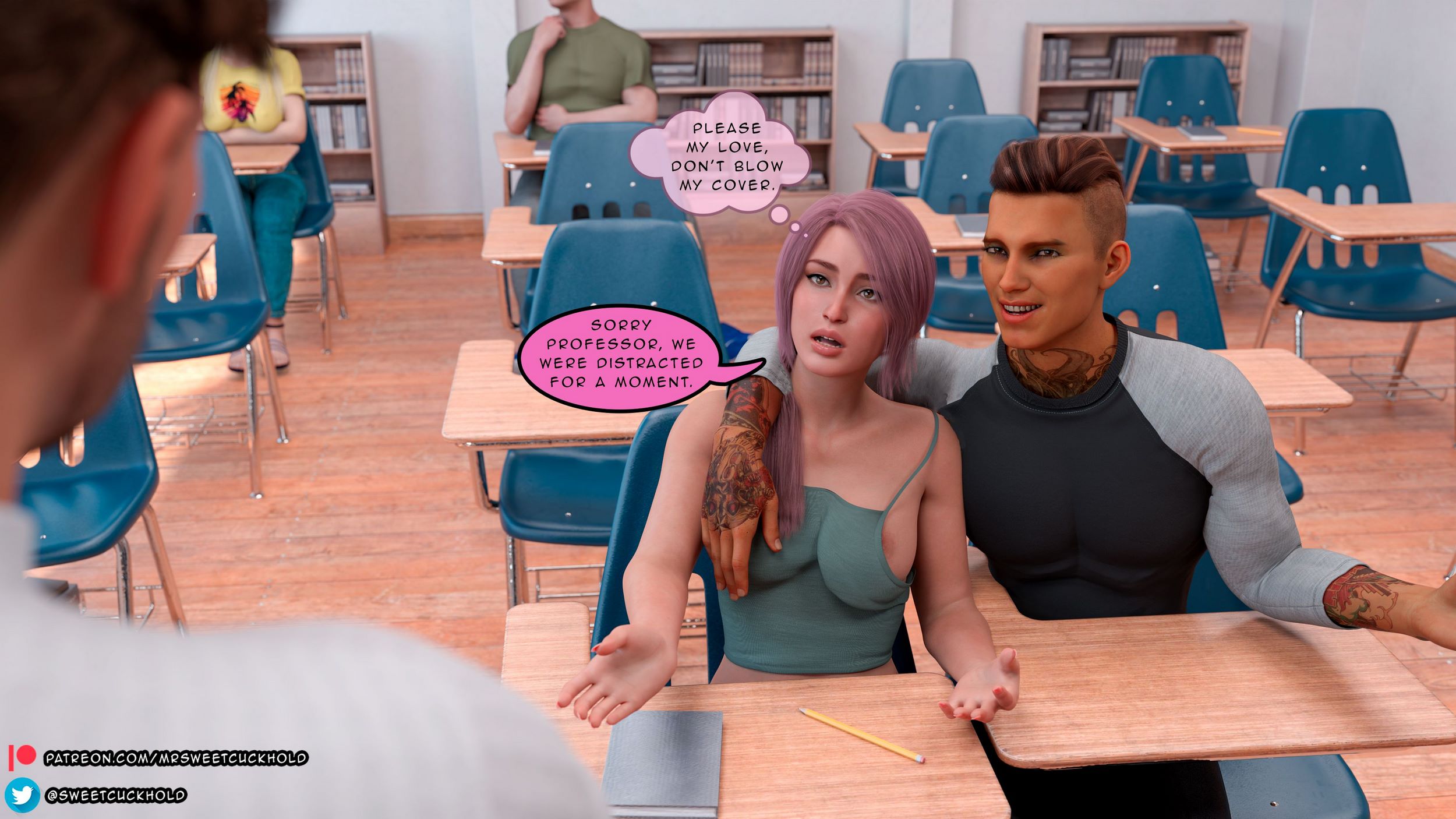 Undercover Betrayal [Mr.SweetCuckhold], Undercover Betrayal 2, page 22 of 140