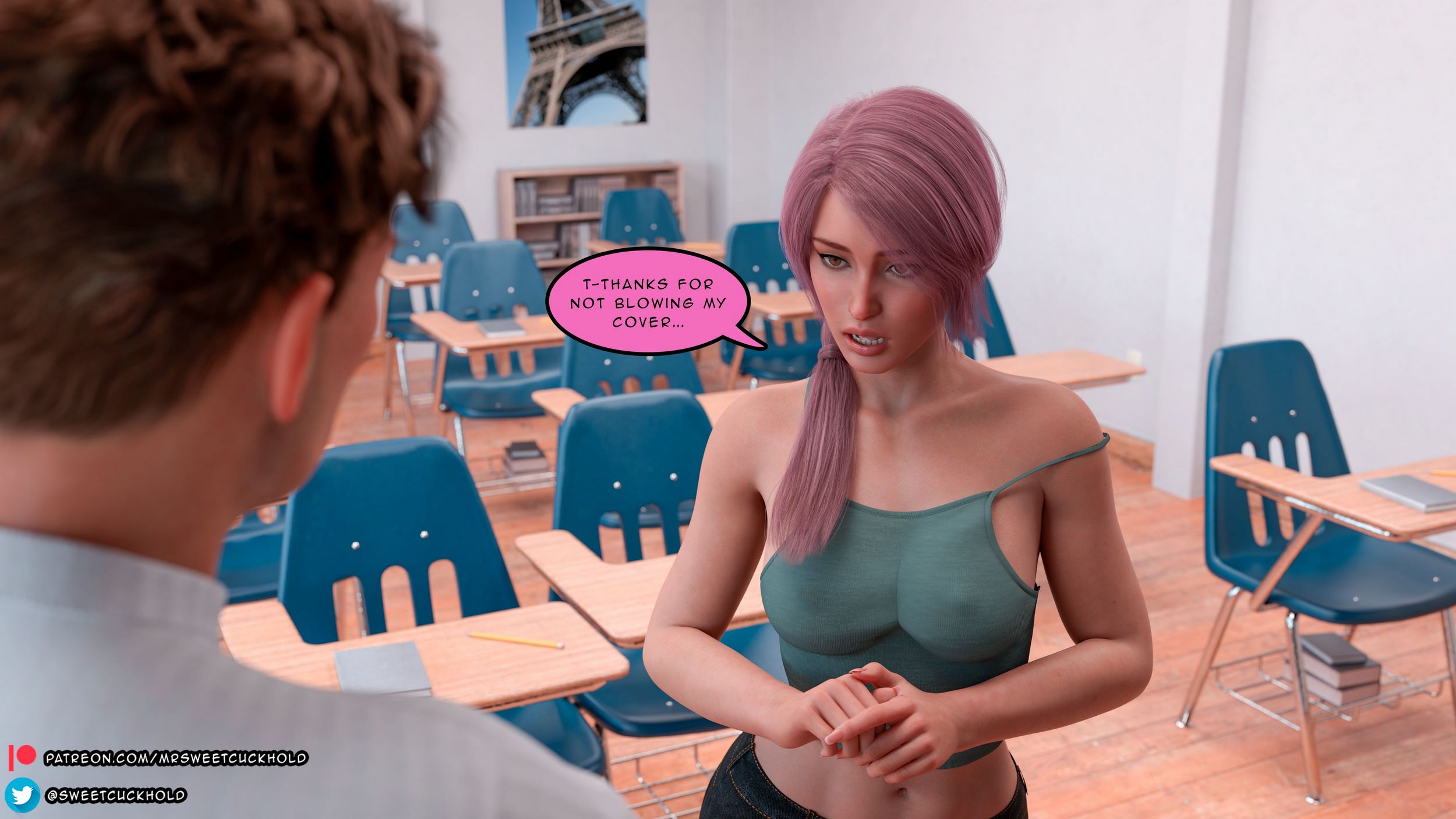 Undercover Betrayal [Mr.SweetCuckhold], Undercover Betrayal 2, page 26 of 140