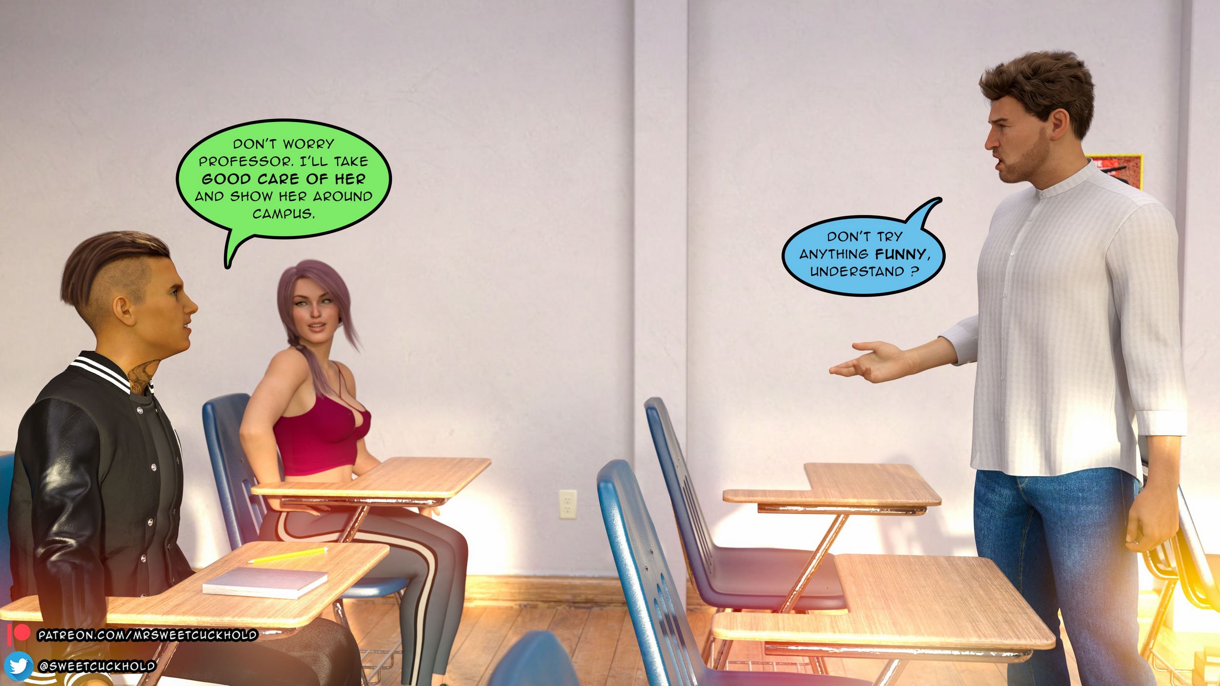 Undercover Betrayal [Mr.SweetCuckhold], Undercover Betrayal, page 55 of 143