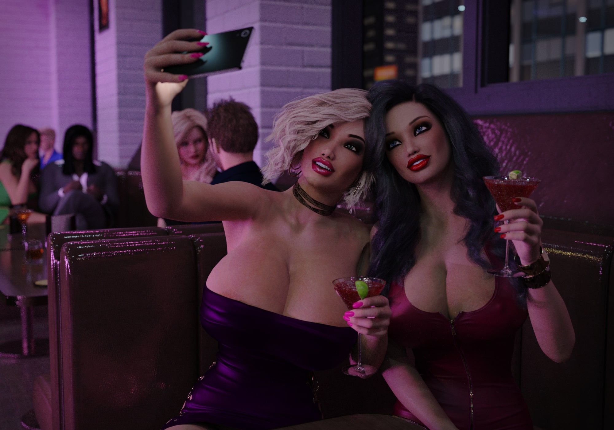 Barbie & Jordan – Girl’s Night [Dynamoob], Barbie & Jordan - Girl's Night, page 5 of 40