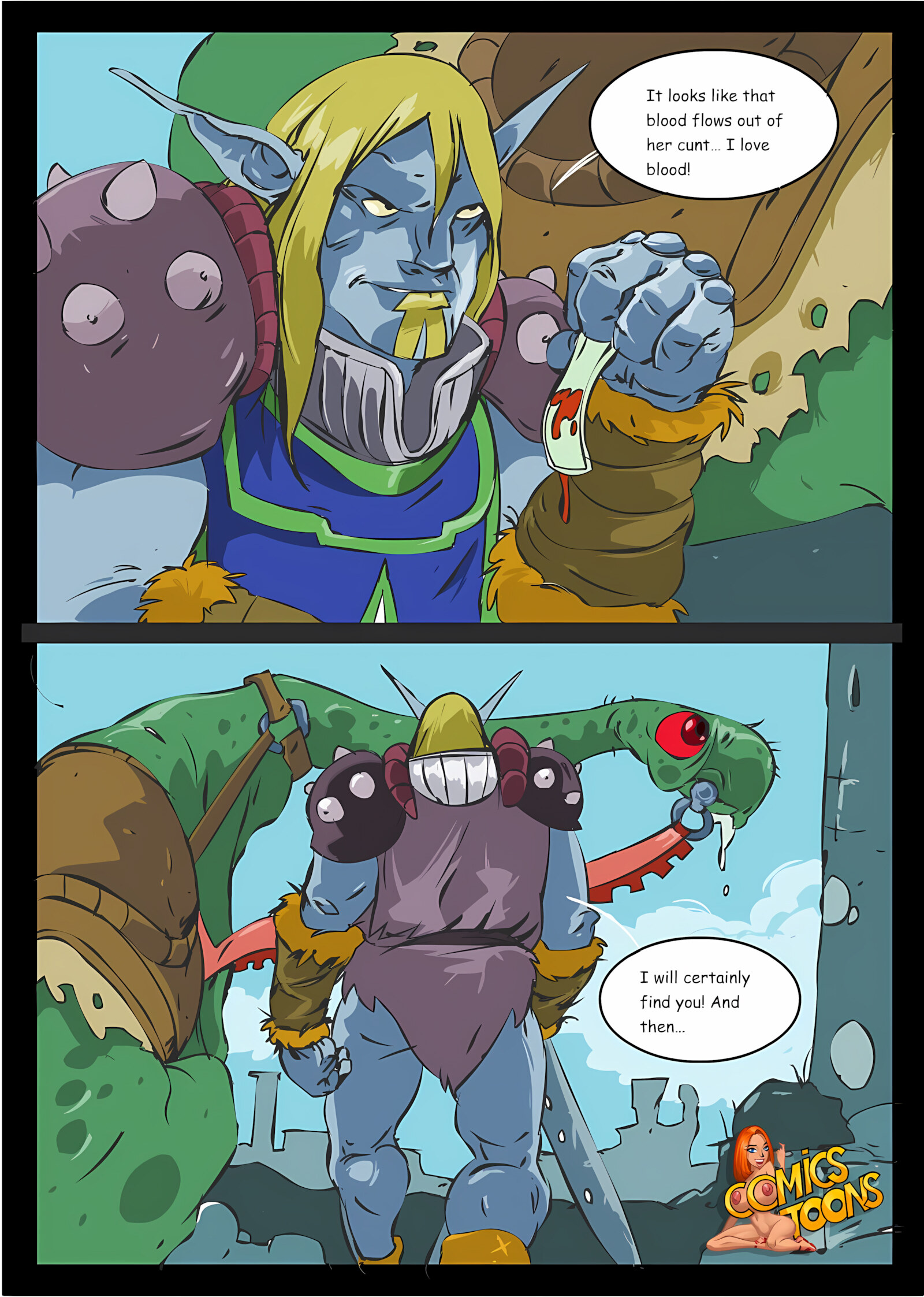 W.I.T.C.H. [Okunev], W.I.T.C.H. 3, page 3 of 20