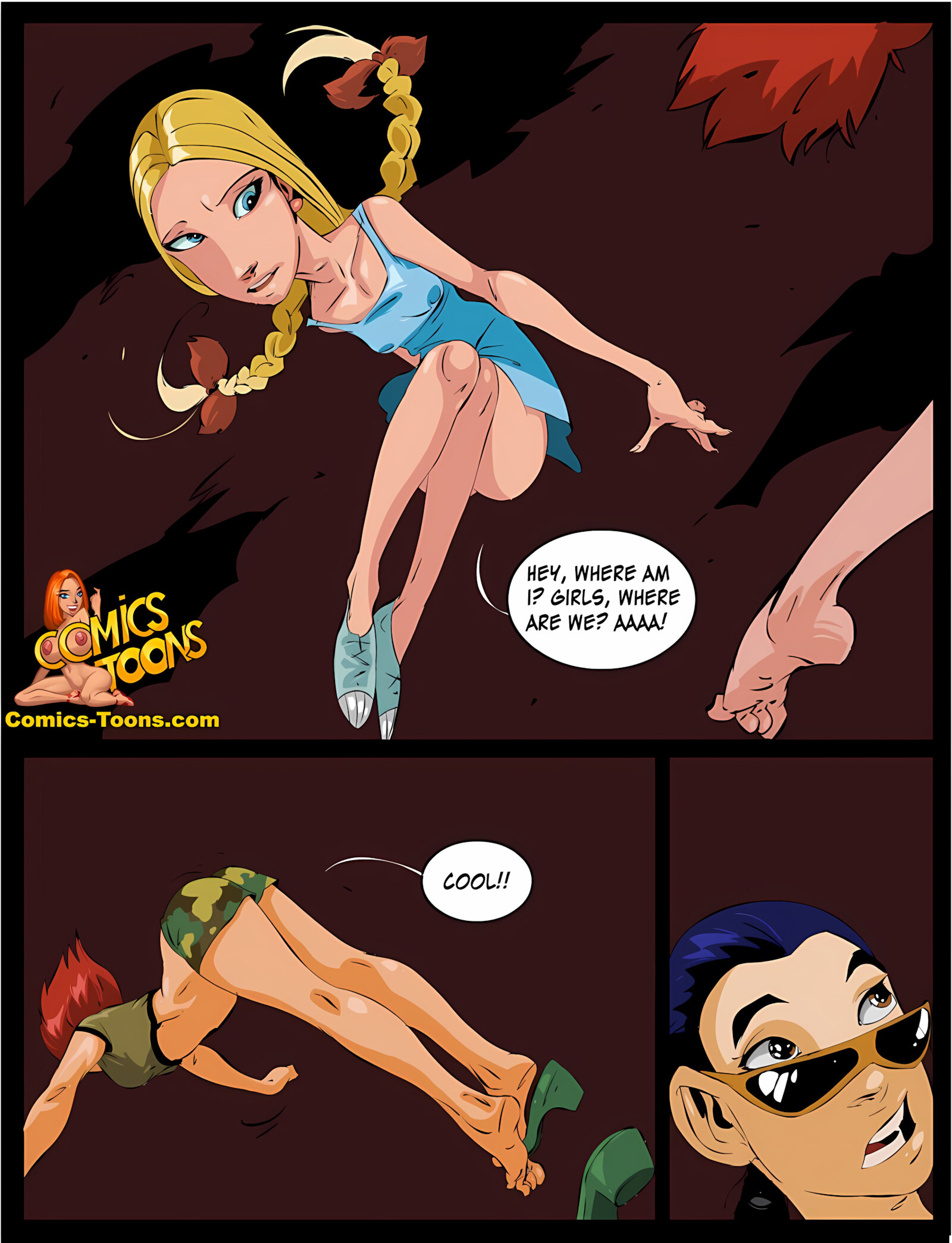 W.I.T.C.H. [Okunev], W.I.T.C.H. 1, page 2 of 25