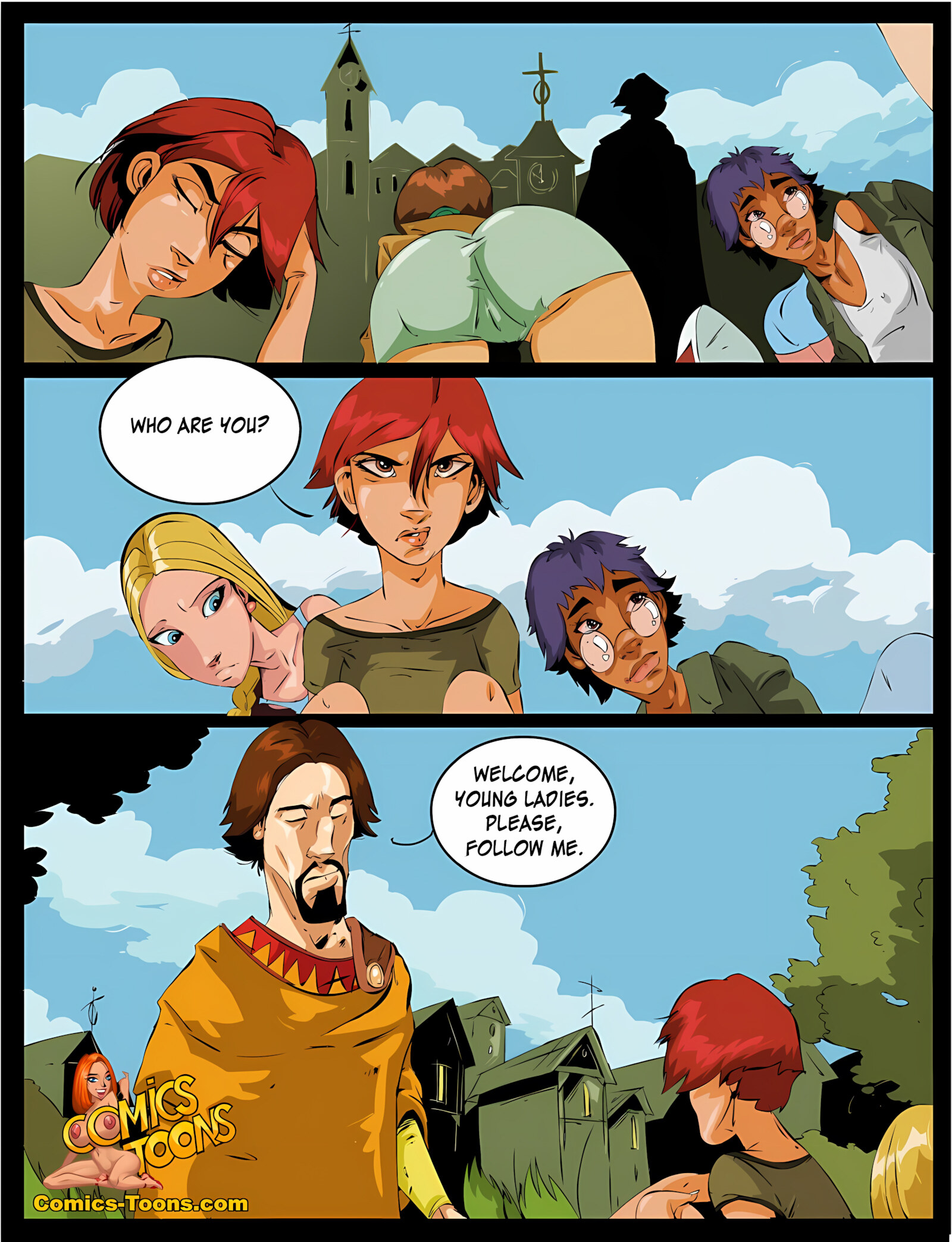 W.I.T.C.H. [Okunev], W.I.T.C.H. 1, page 7 of 25