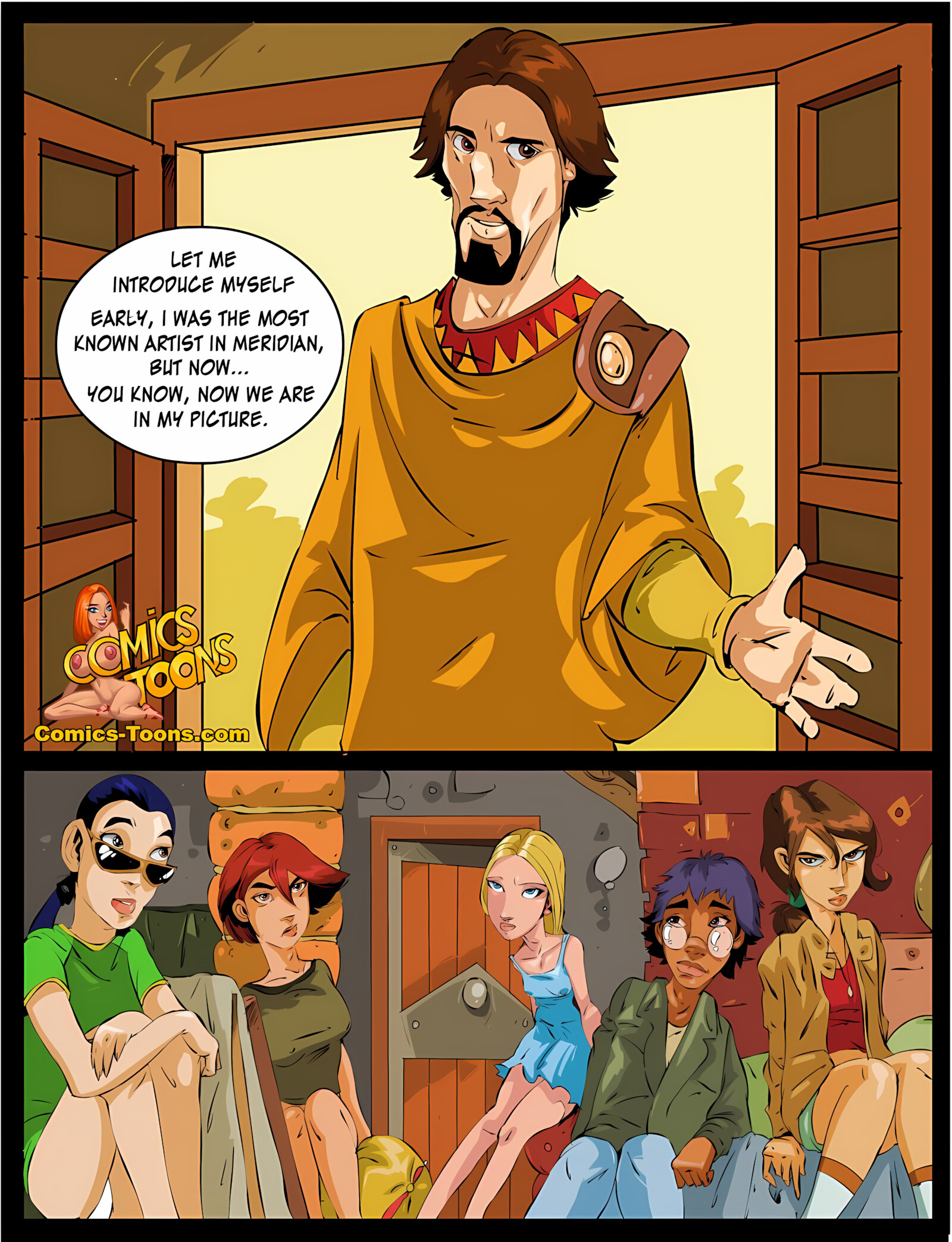 W.I.T.C.H. [Okunev], W.I.T.C.H. 1, page 8 of 25