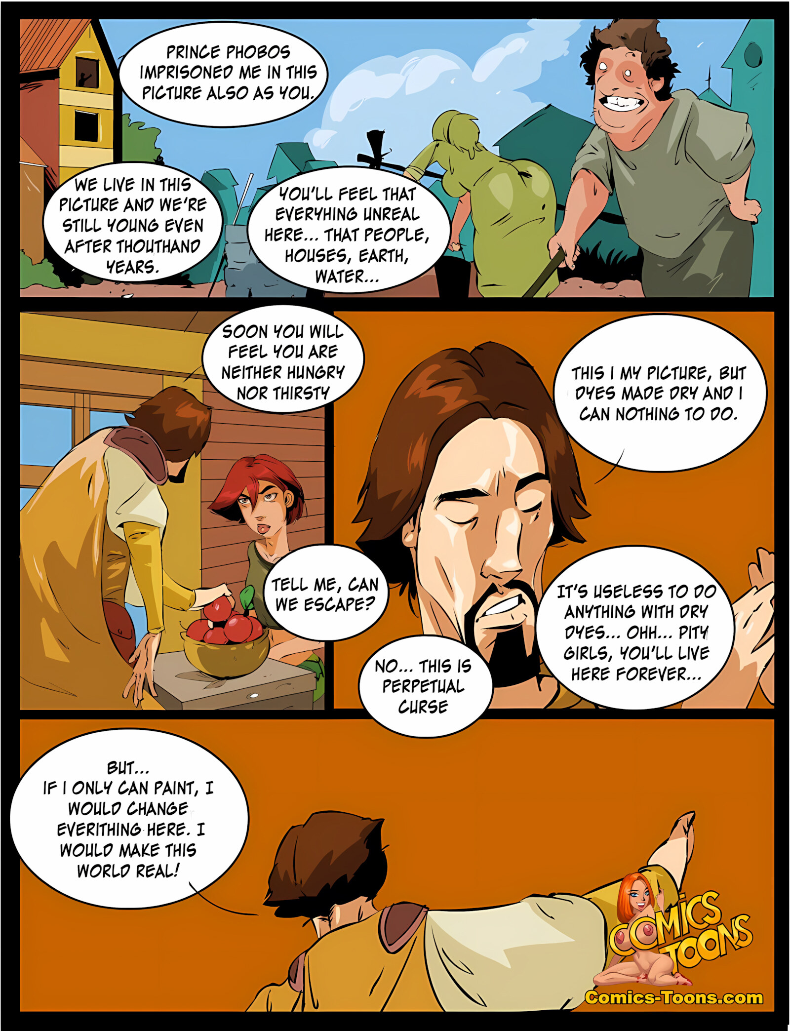 W.I.T.C.H. [Okunev], W.I.T.C.H. 1, page 9 of 25