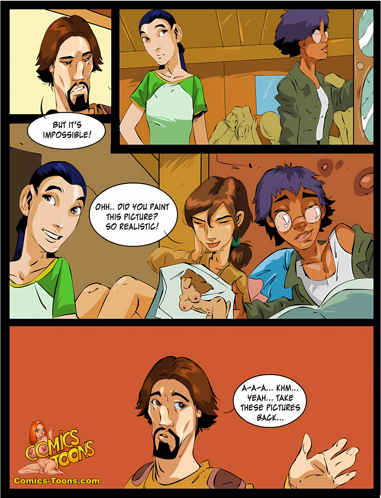 W.I.T.C.H. [Okunev], W.I.T.C.H. 1, page 10 of 25