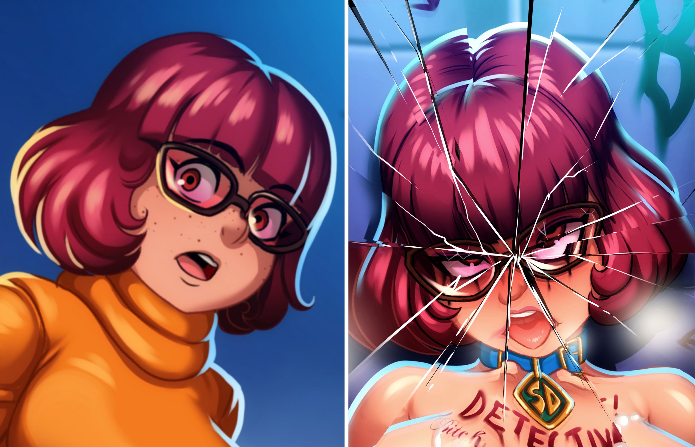 Waifu Metamorphosis [Accel Art], Waifu Metamorphosis - Velma Dinkley - Textless, page 40 of 41