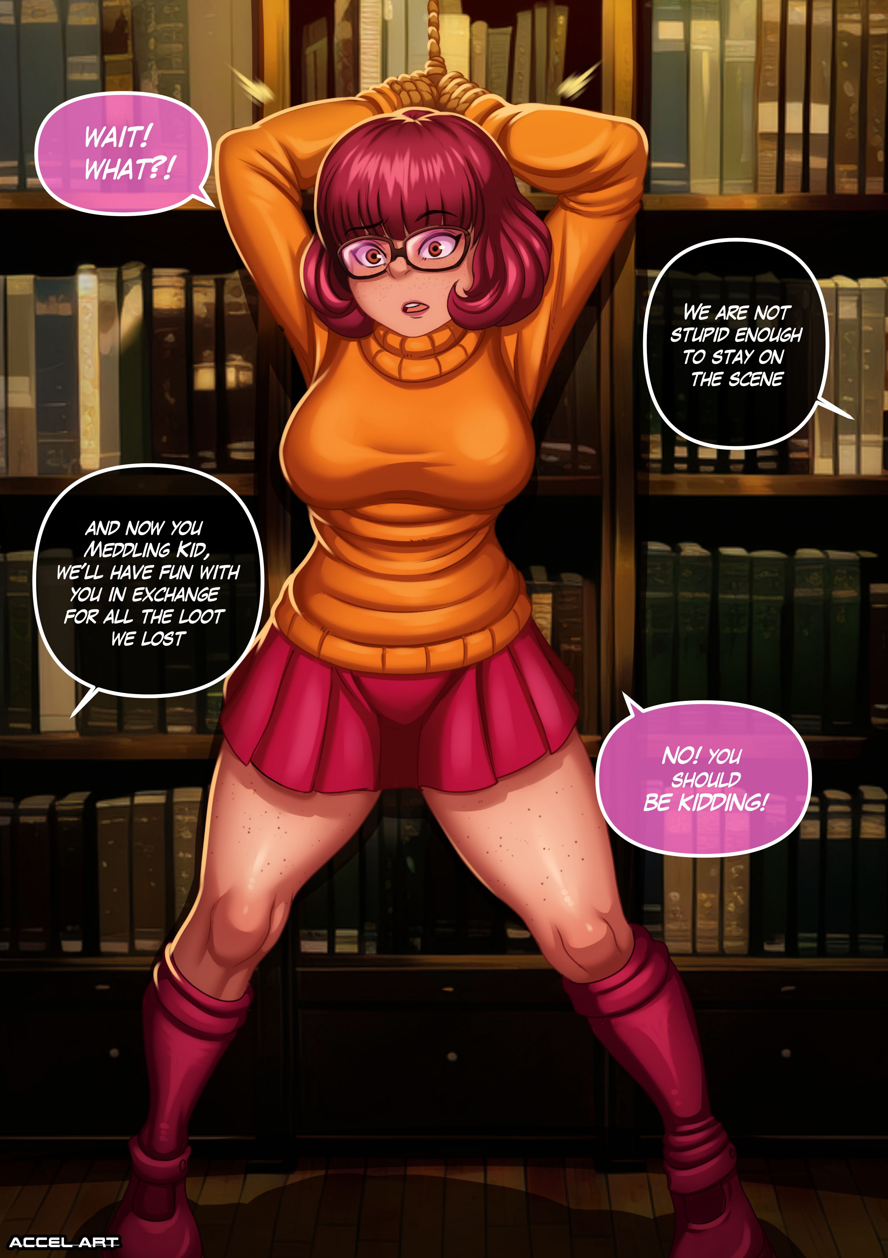 Waifu Metamorphosis [Accel Art], Waifu Metamorphosis - Velma Dinkley, page 5 of 41