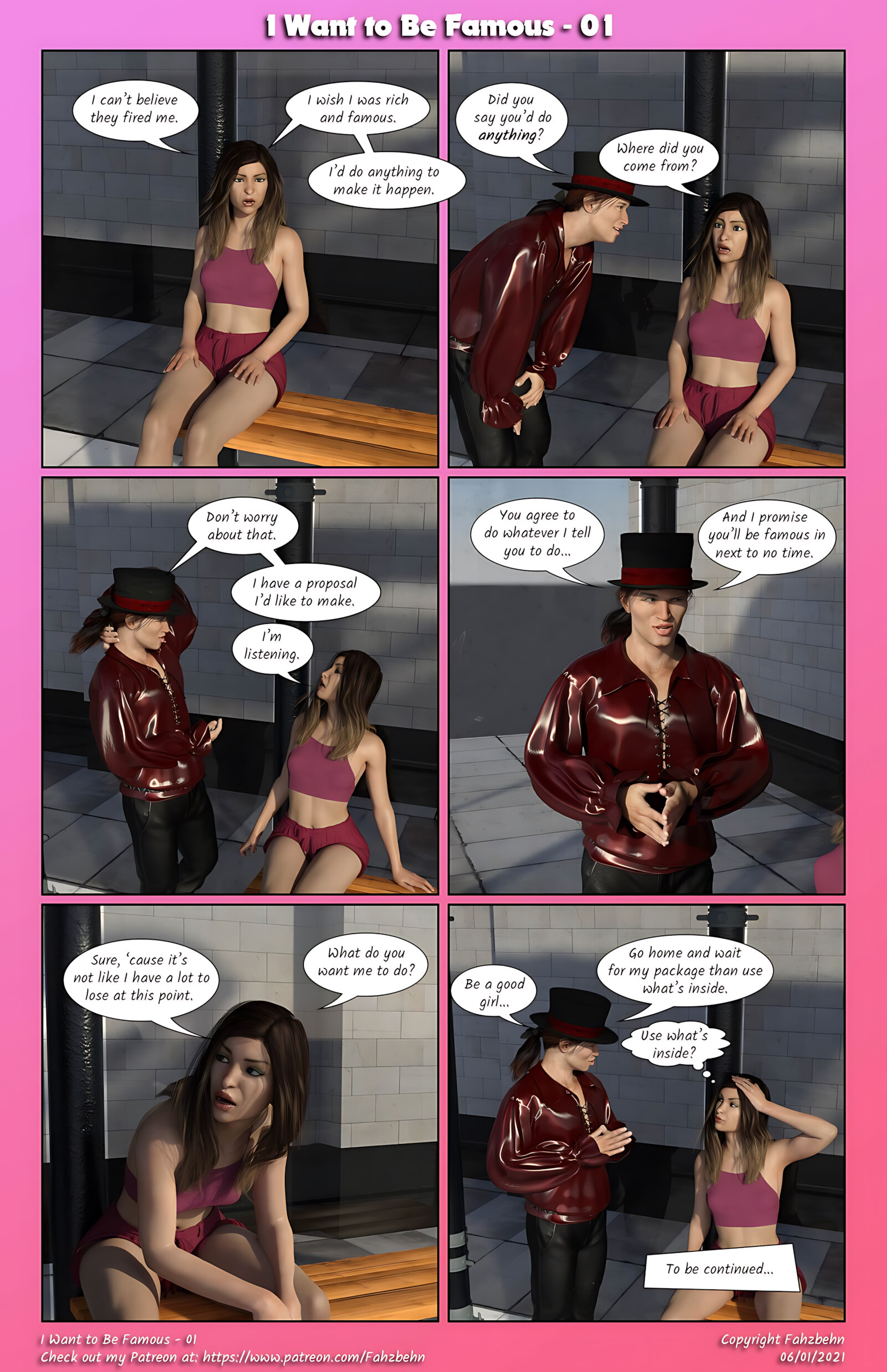 Want To Be Famous [Fahzbeh], Want To Be Famous, page 1 of 9