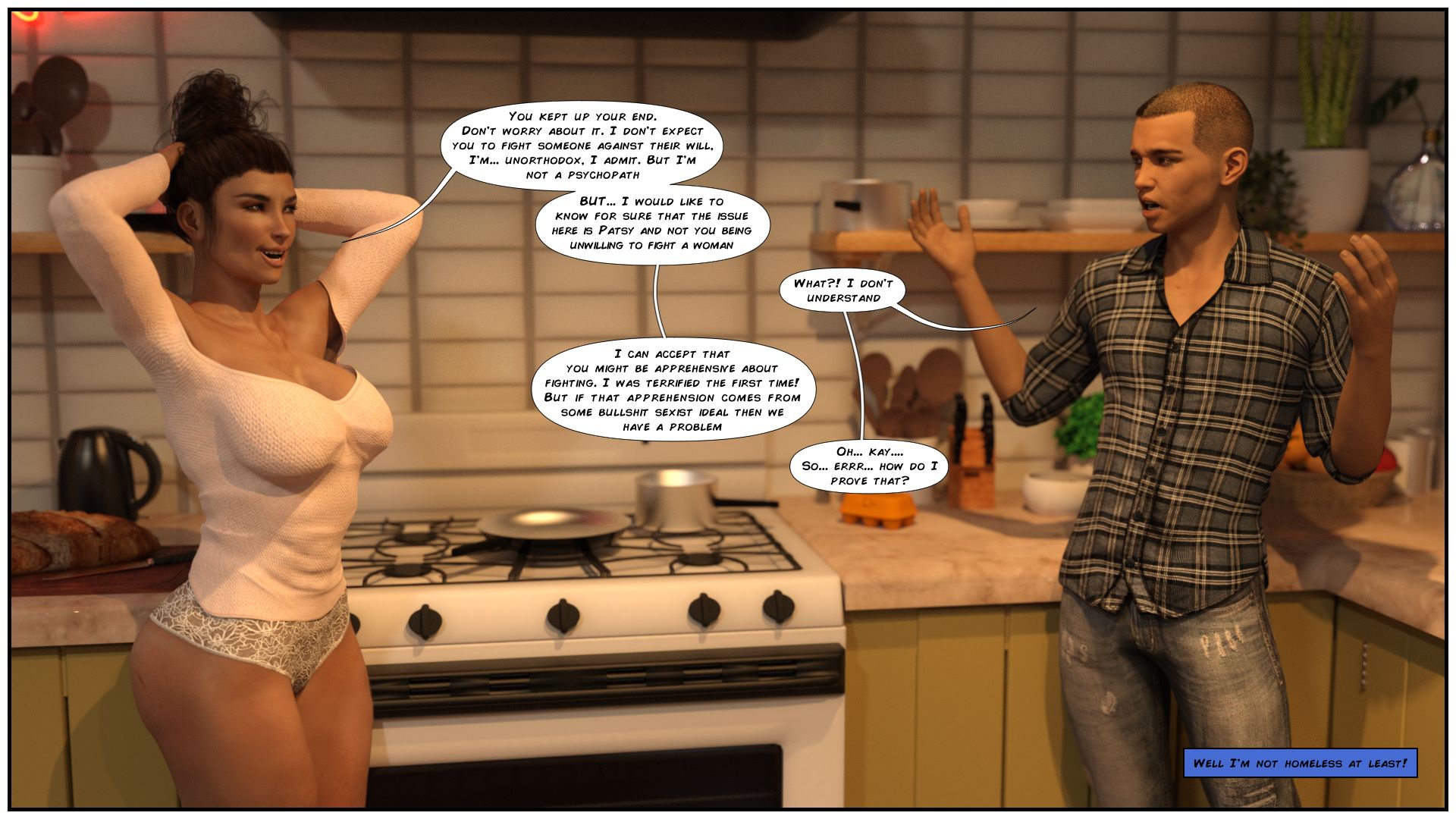 BATTLE MILFS, Settling Debts, page 14 of 90