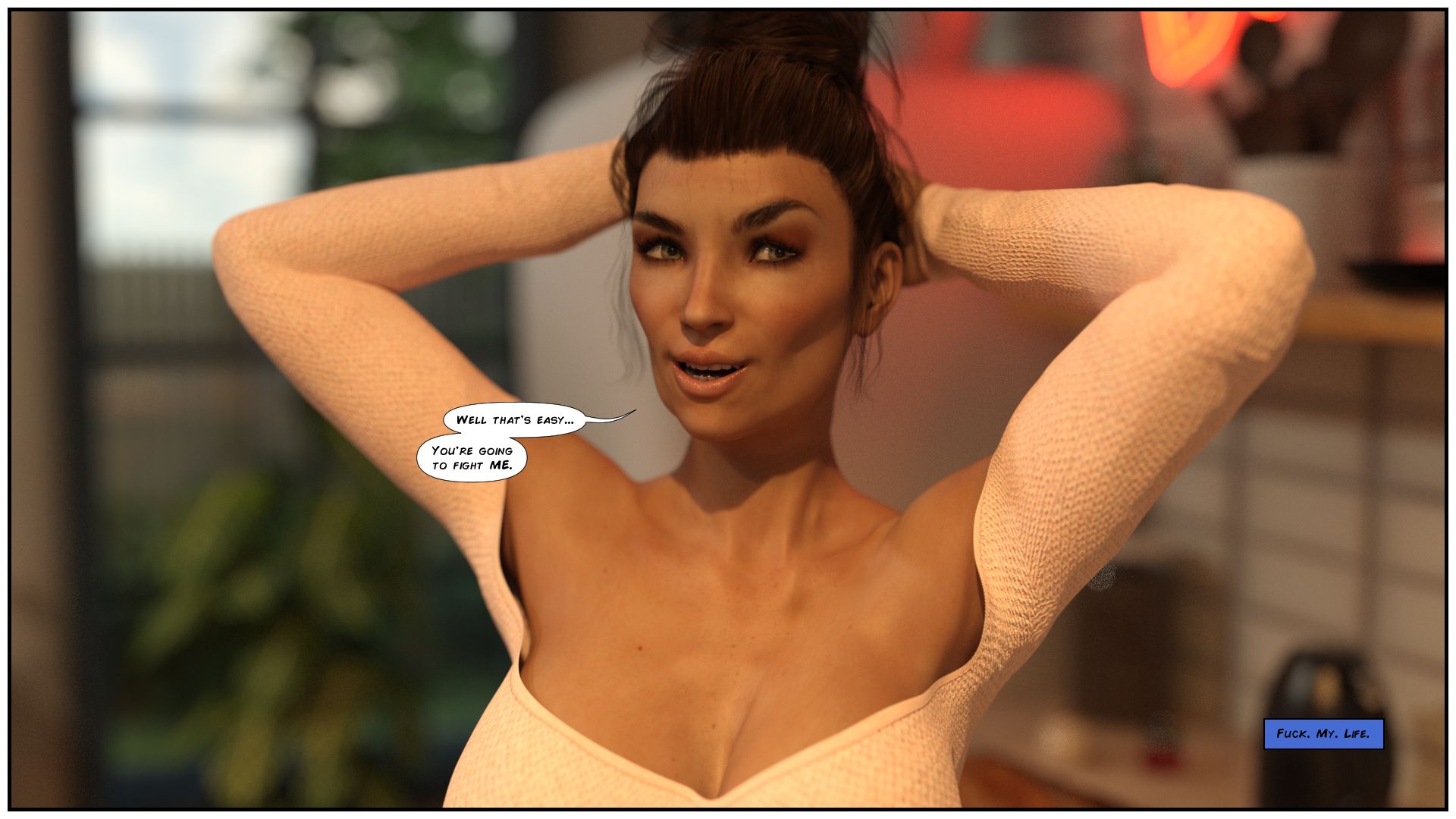 BATTLE MILFS, Settling Debts, page 15 of 90
