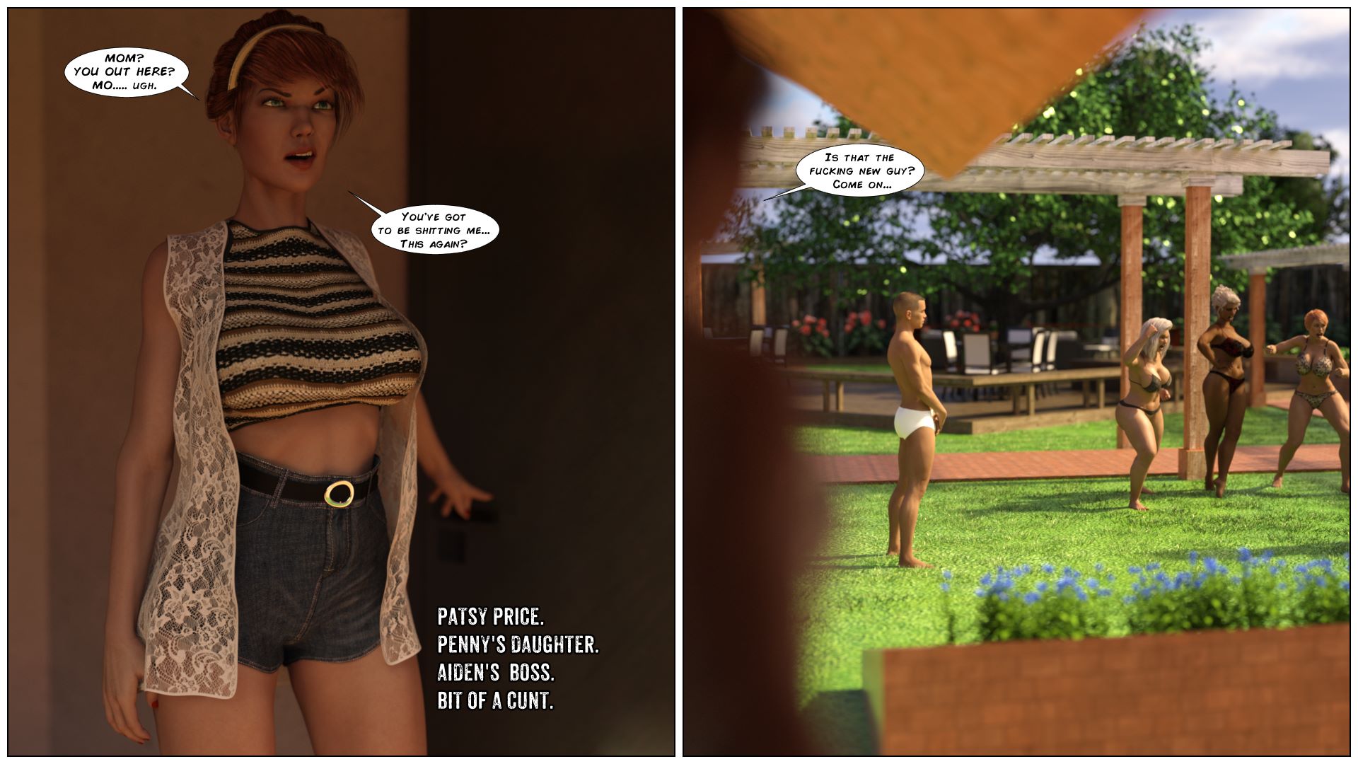 BATTLE MILFS, GardenParty, page 13 of 50