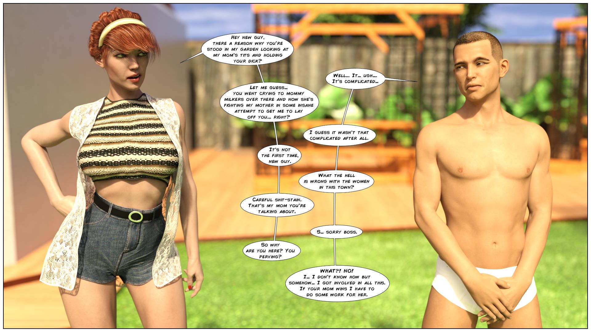 BATTLE MILFS, GardenParty, page 14 of 50