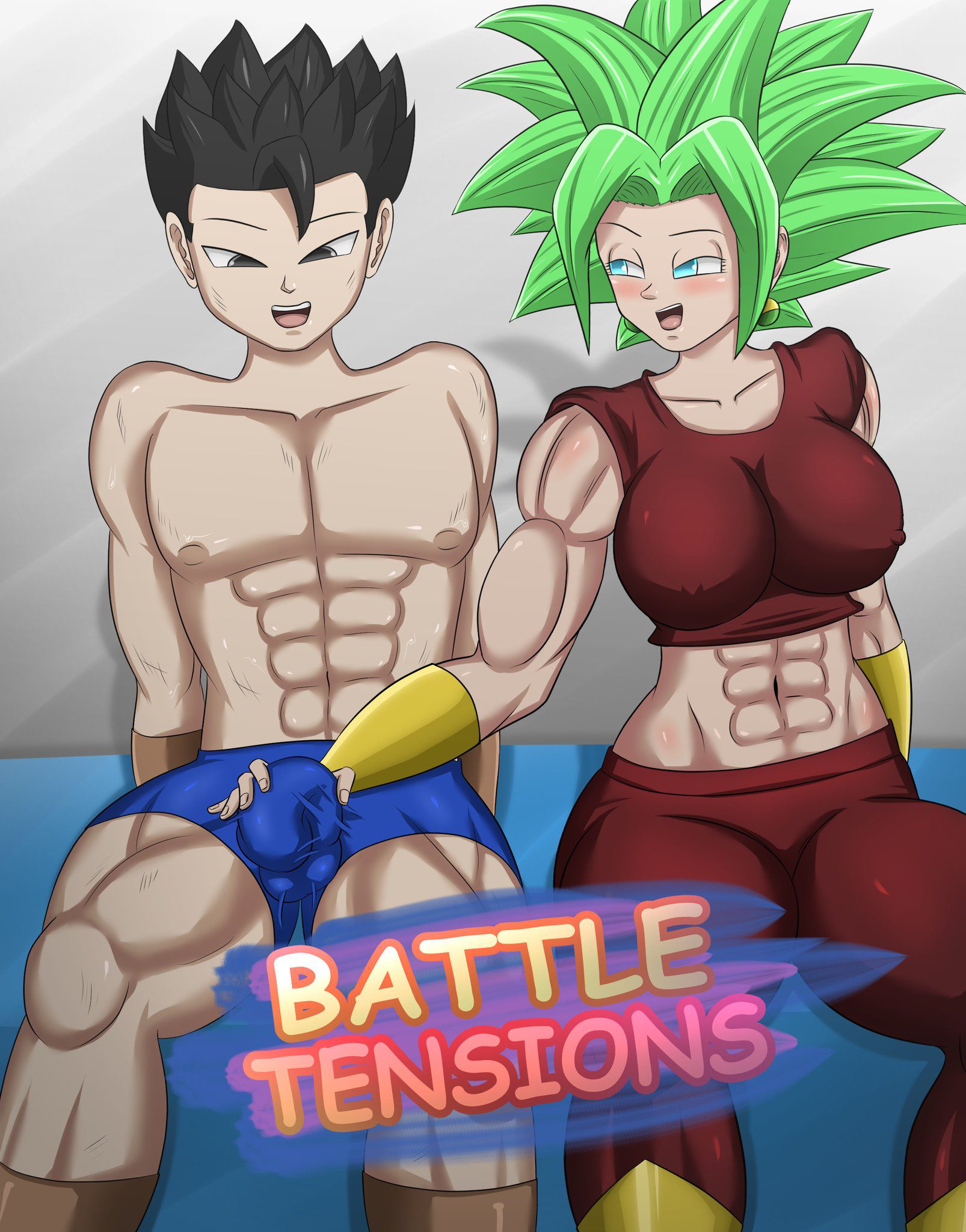 Battle Tensions [Magnificent Sexy Gals], Battle Tensions, page 1 of 19