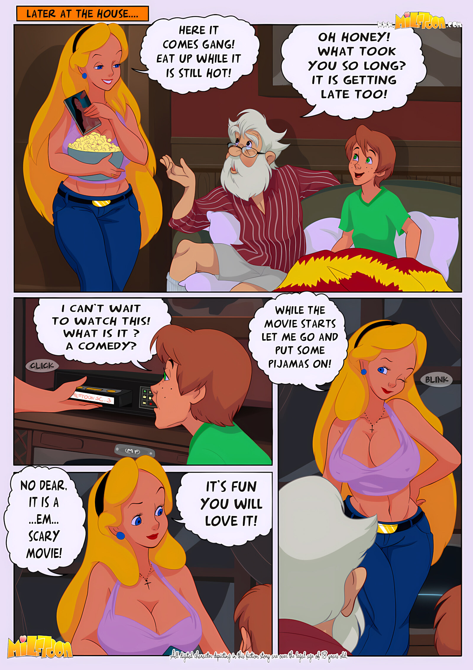 Who the Fuck is Alice [Milftoon], Who the Fuck is Alice, page 3 of 22