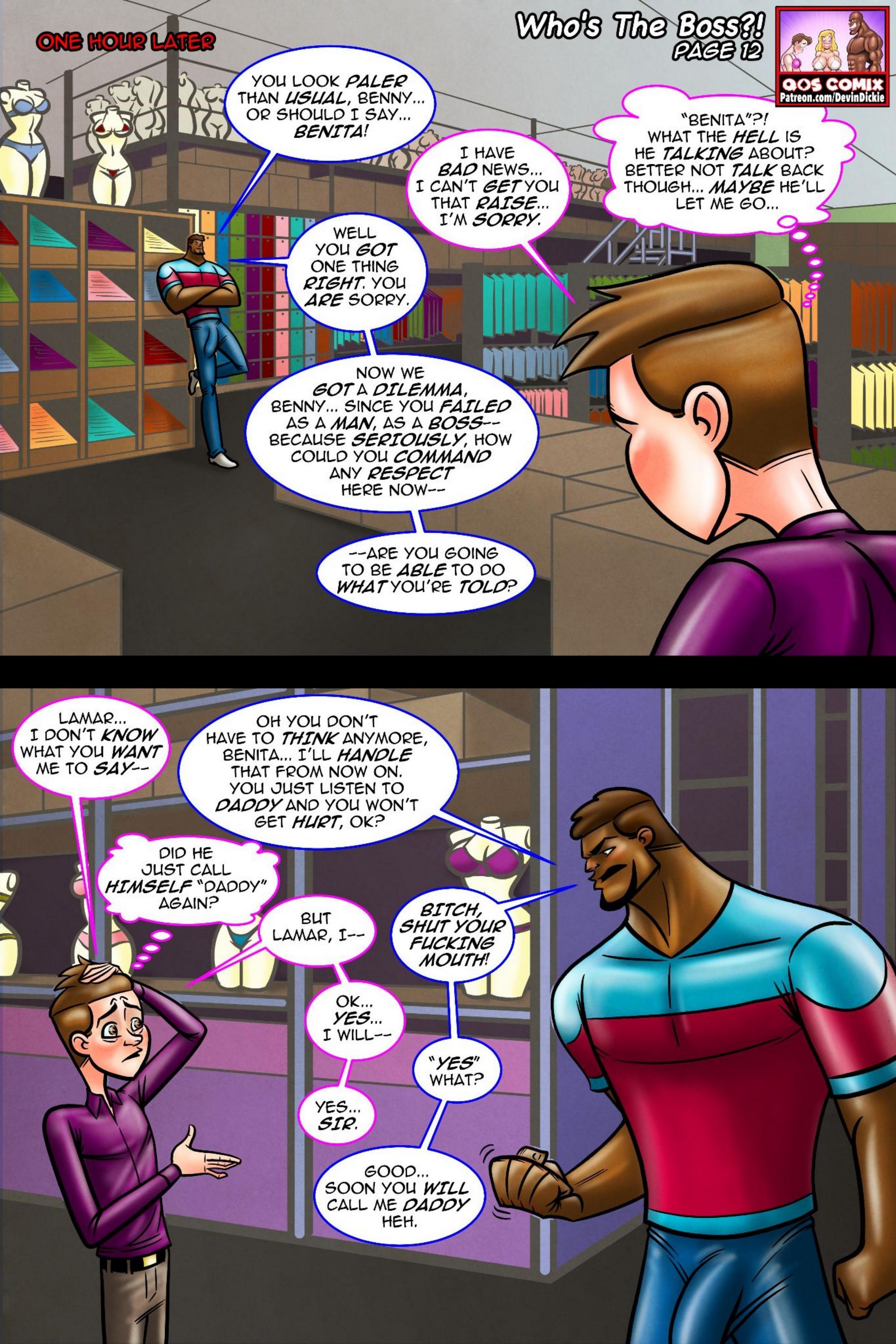 Who’s the Boss [Devin Dickie], Who's the Boss, page 13 of 41