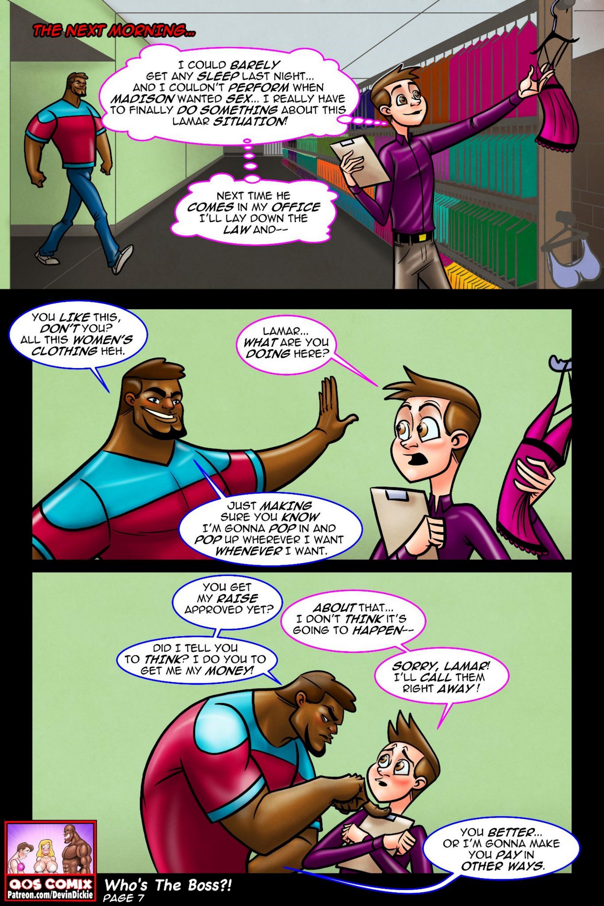 Who’s the Boss [Devin Dickie], Who's the Boss, page 8 of 41