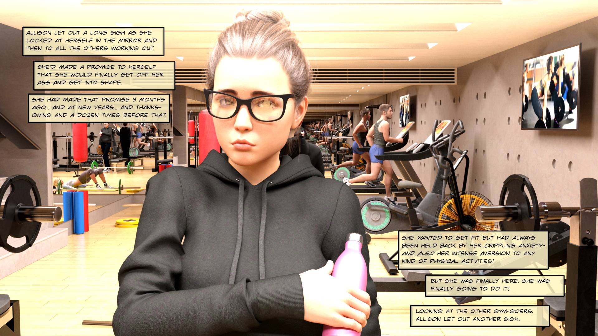 Working Her Out [Tidy Fox], Working Her Out, page 2 of 34