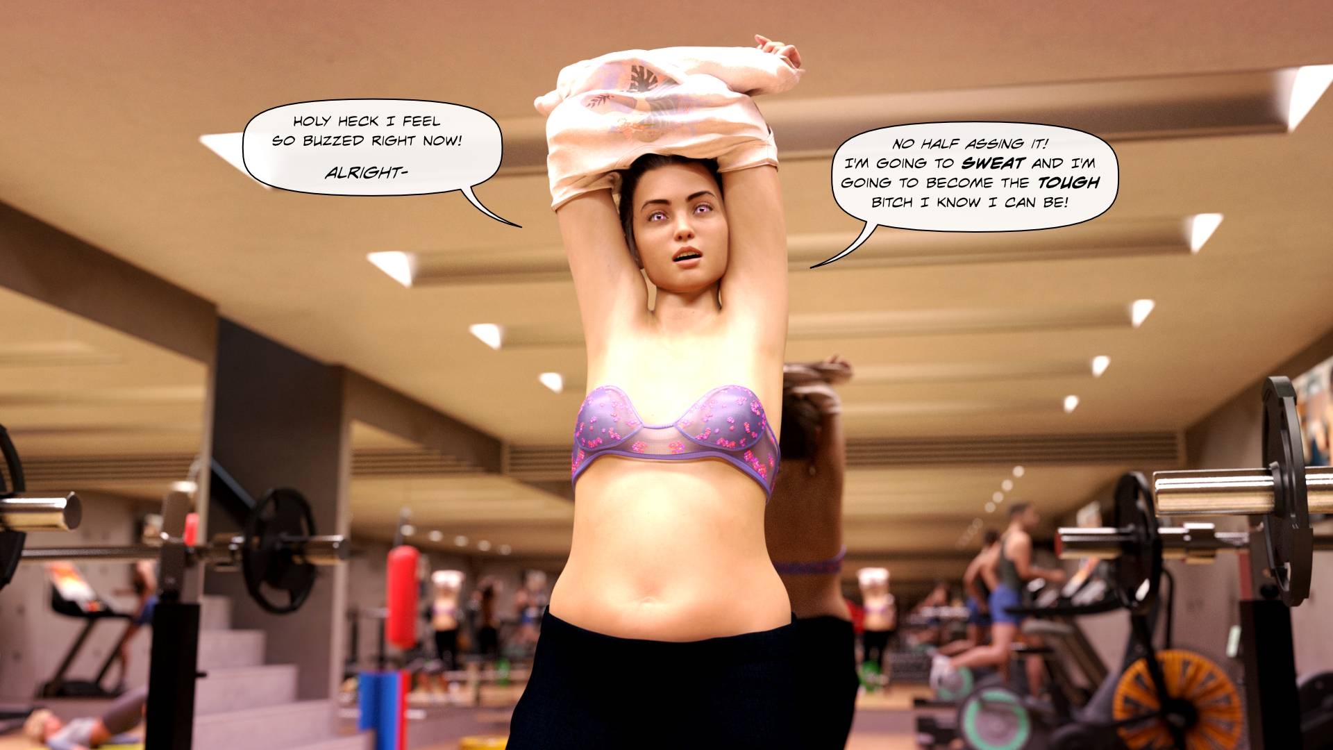 Working Her Out [Tidy Fox], Working Her Out, page 9 of 34