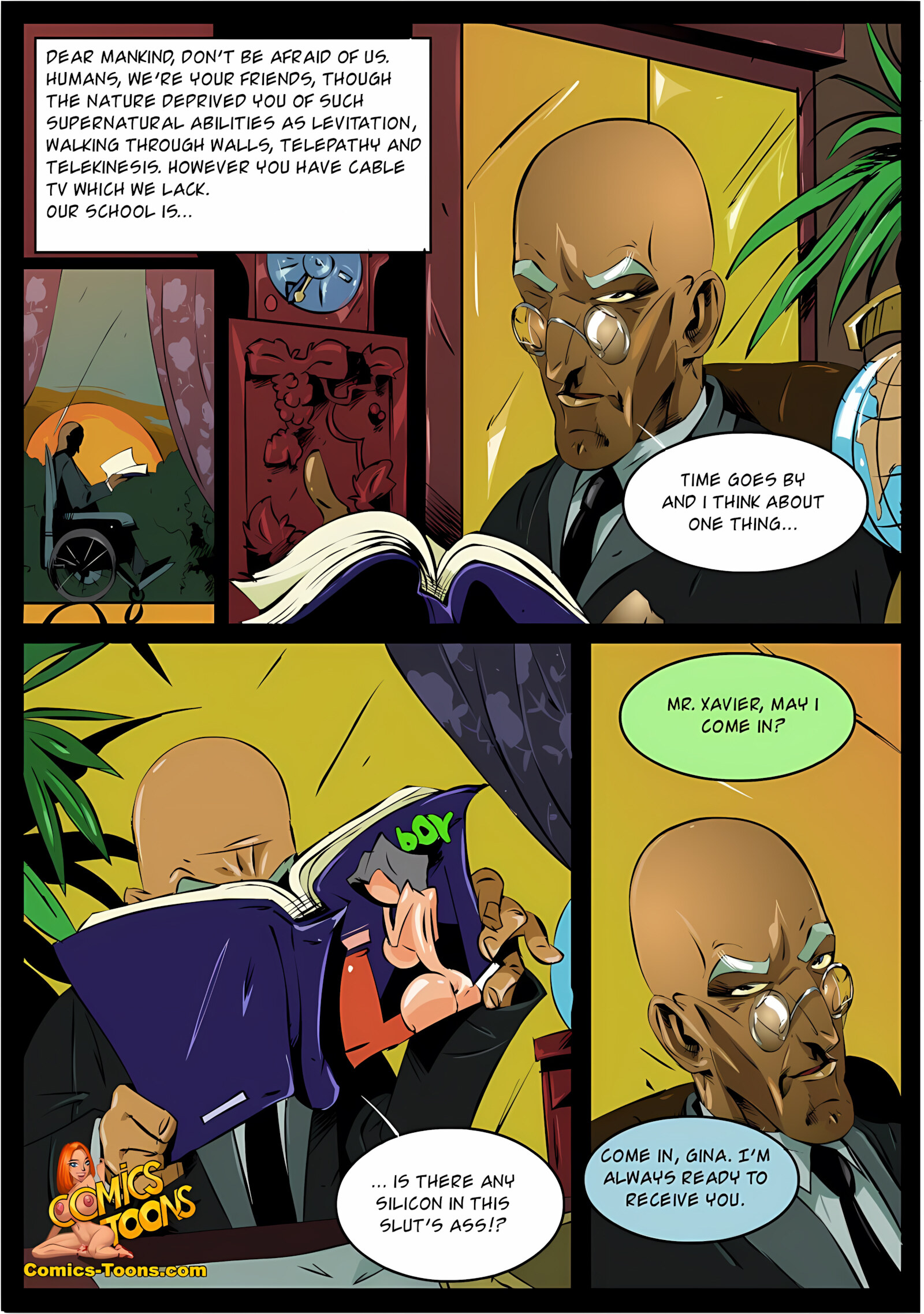 X-Men [Okunev], X-Men, page 1 of 30