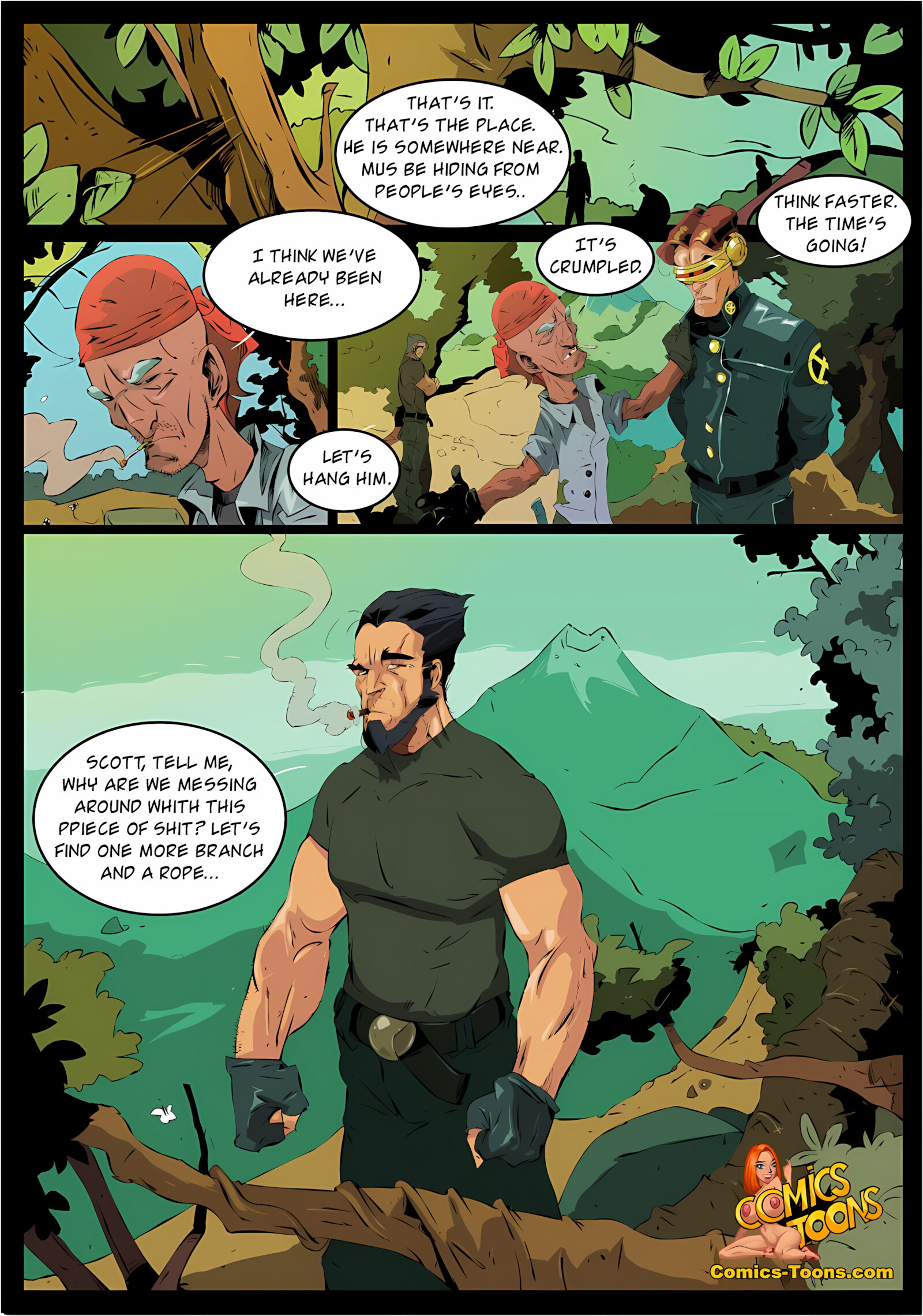 X-Men [Okunev], X-Men, page 21 of 30