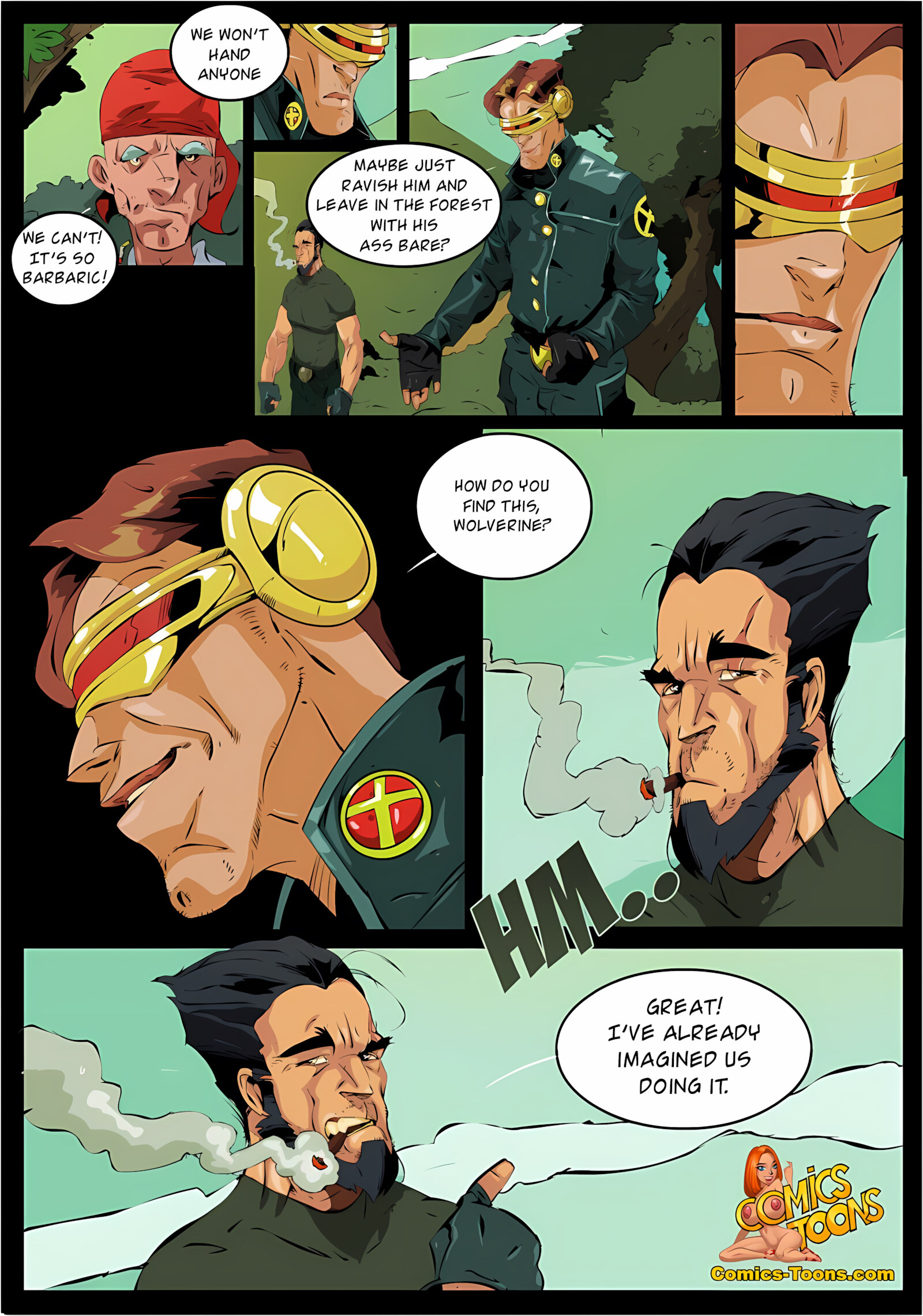 X-Men [Okunev], X-Men, page 22 of 30